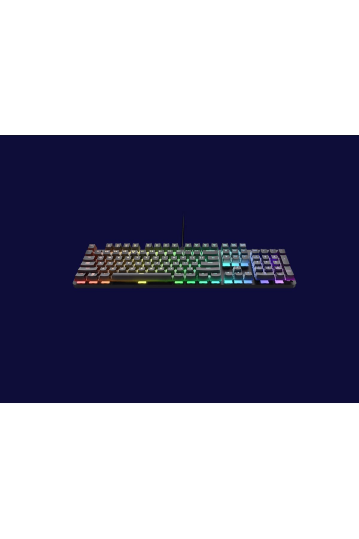 Trust-GXT 871 Zora mechanical keyboard, USB 2.0. No. of keys 104, black 2