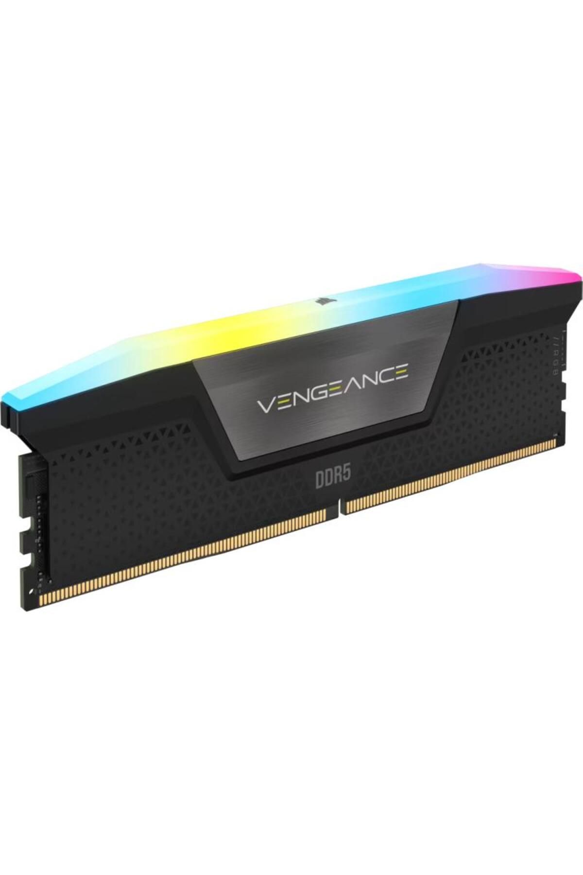 Corsair-VENGEANCE RGB DDR5 48GB (2 x 24GB) DDR5 6000 CL30-36-36-76 1.40V Intel XMP & AMD EXPO - 3