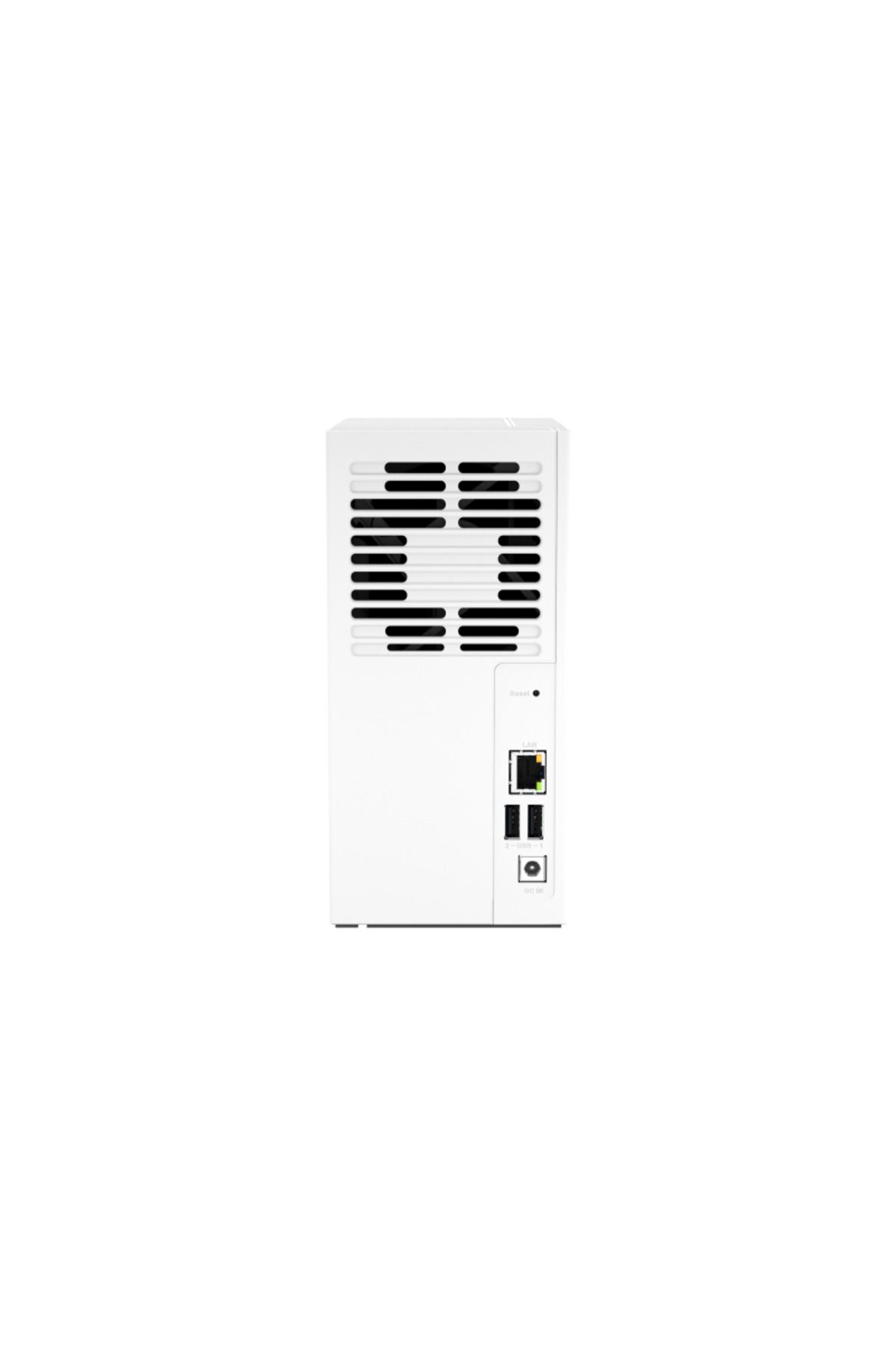 Qnap-NAS 233 2-Bay, CPU ARM 2.0GHz Quad core, RAM 2GB, HDD 2.5/3.5 SATA 6Gbps (not included), LA 2