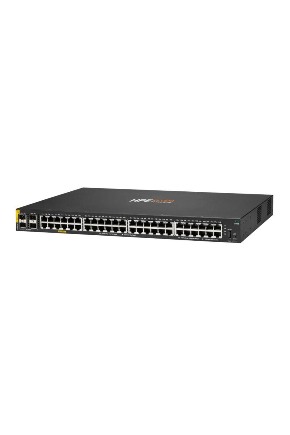 Aruba Networks-HPE Aruba Networking CX 6000 48G Class4 PoE 4SFP 370W Switch 3