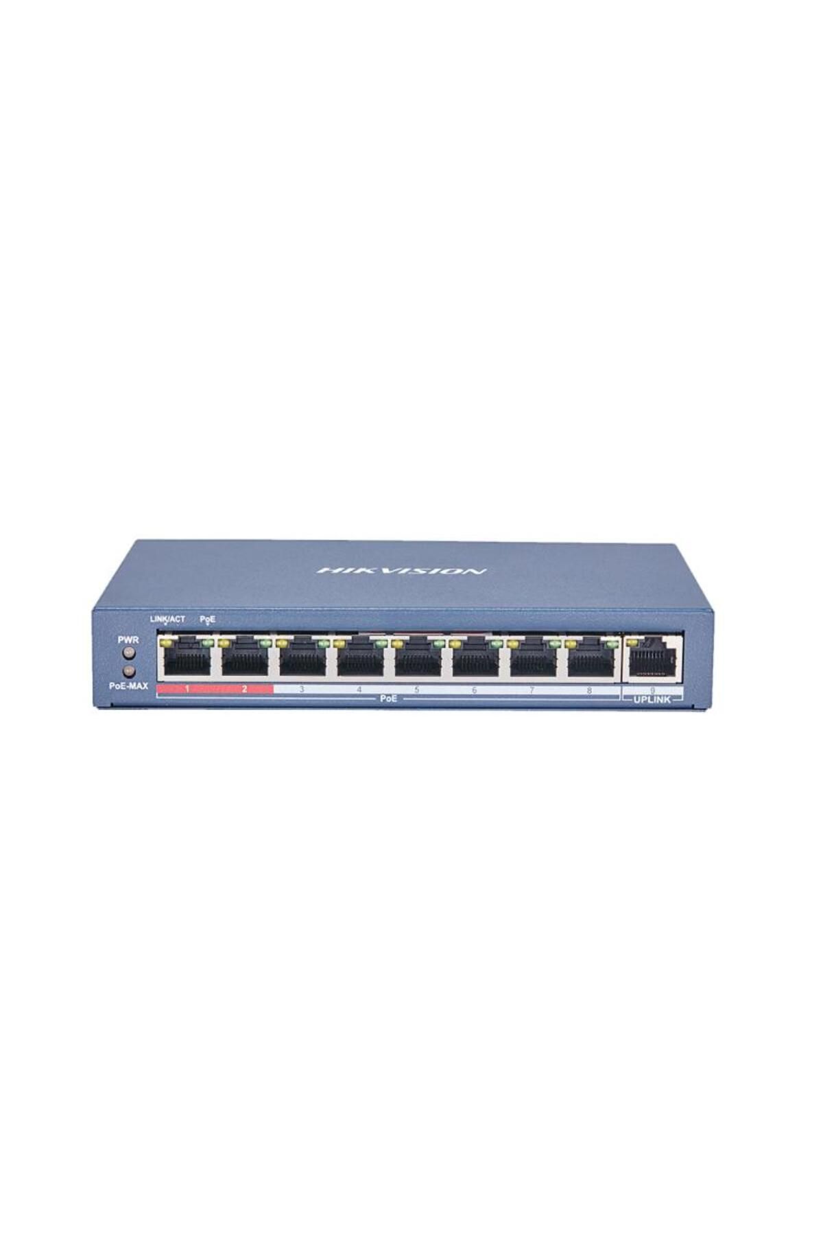 Hikvision-Switch DS-3E0109P-E©, 8-port, PoE 3