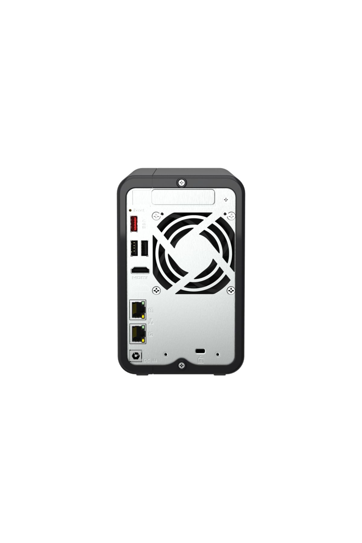 Qnap-NAS 264 2-Bay, CPU Intel Celeron N5105/N5095 4-core/4-thread Processor, RAM 8 GB DDR4 (onb 2