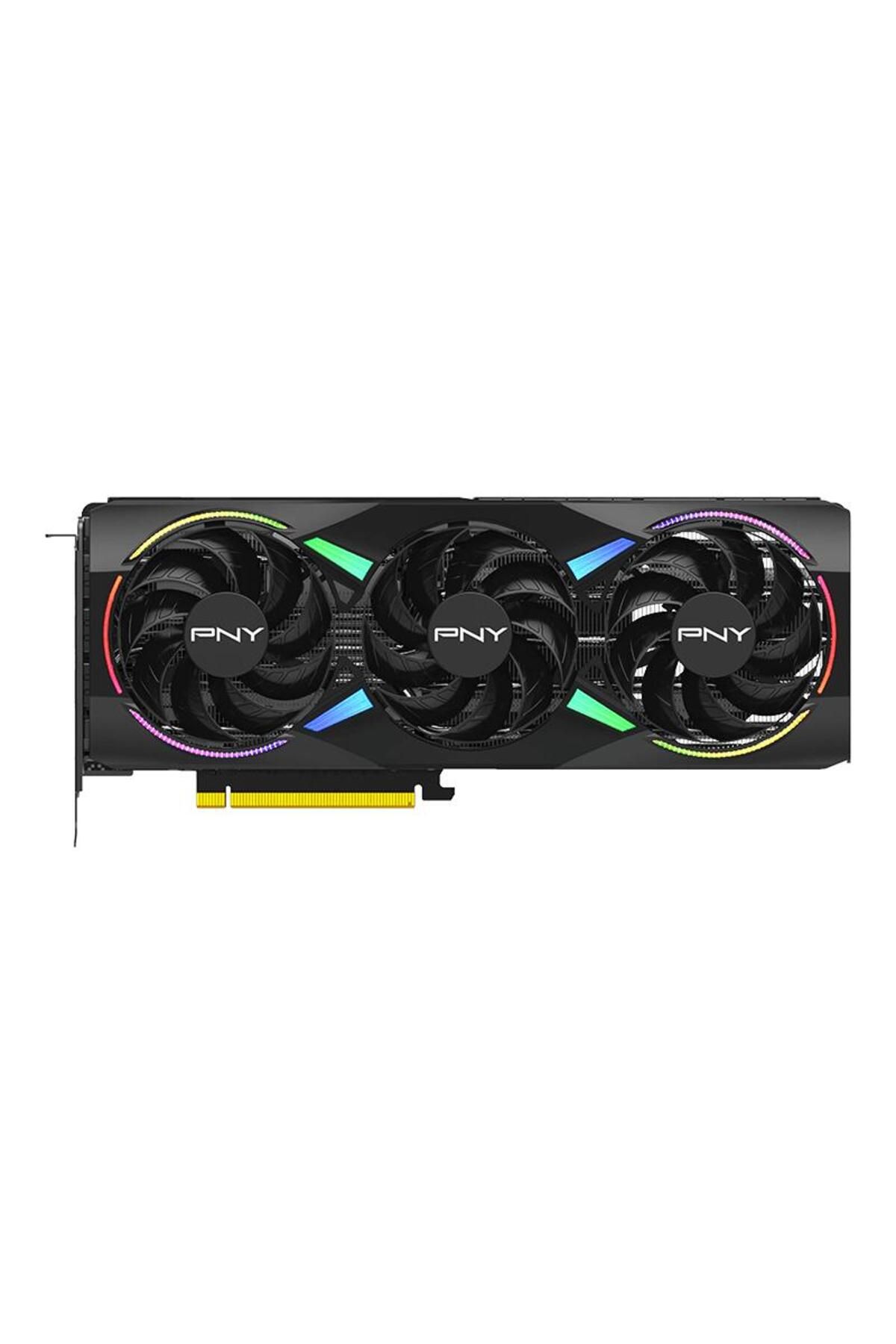 PNY-Placa Video GEFORCE RTX 5070 ARGB OC TRIPLE FAN 12GB GDDR7 192 bit, PCIE 5.0 x16, 1x HDMI 3 2