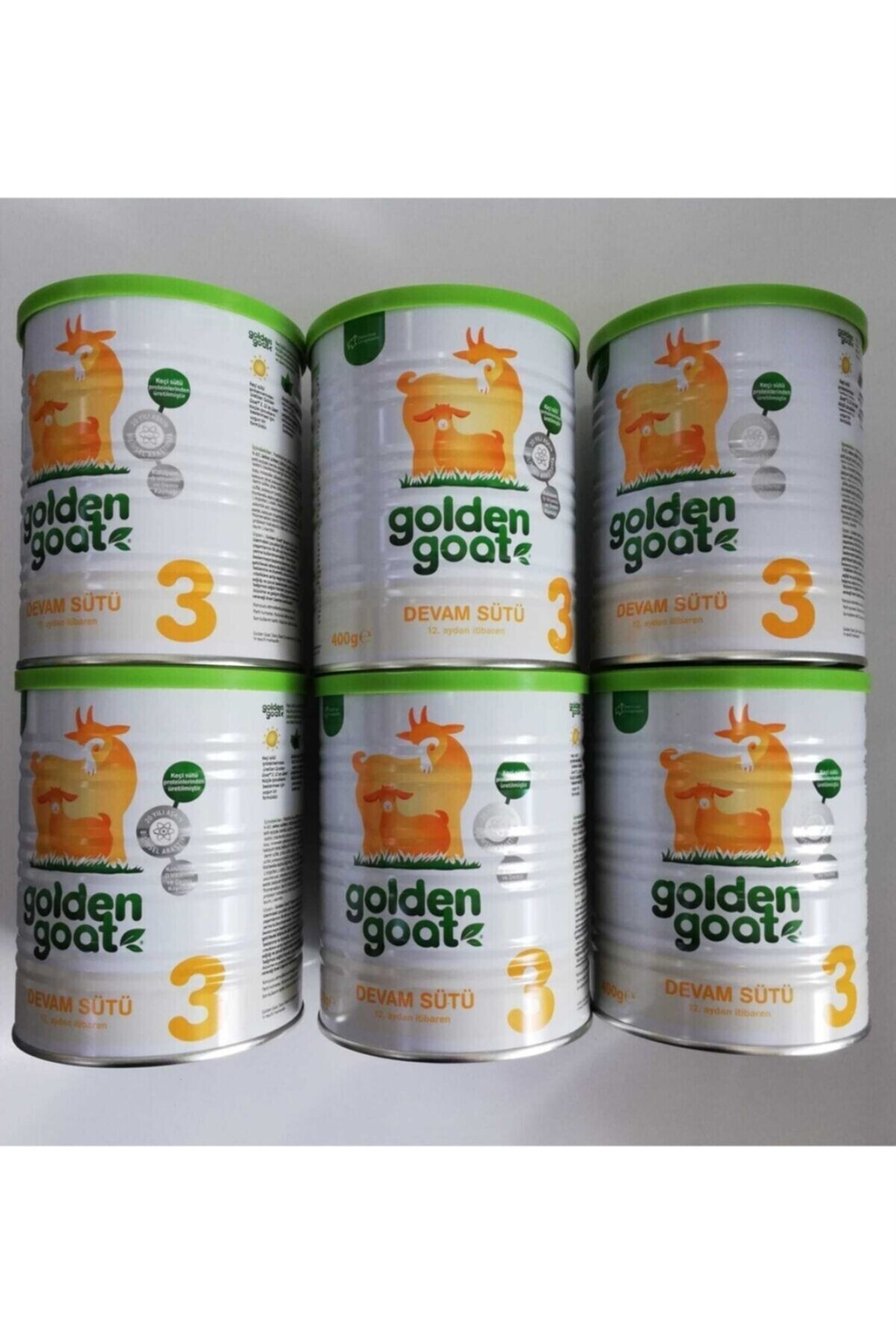 Golden Goat 3 Keçi Sütü Bazlı Devam Sütü 6'lı Paket fotoğrafı 2 (önizleme)