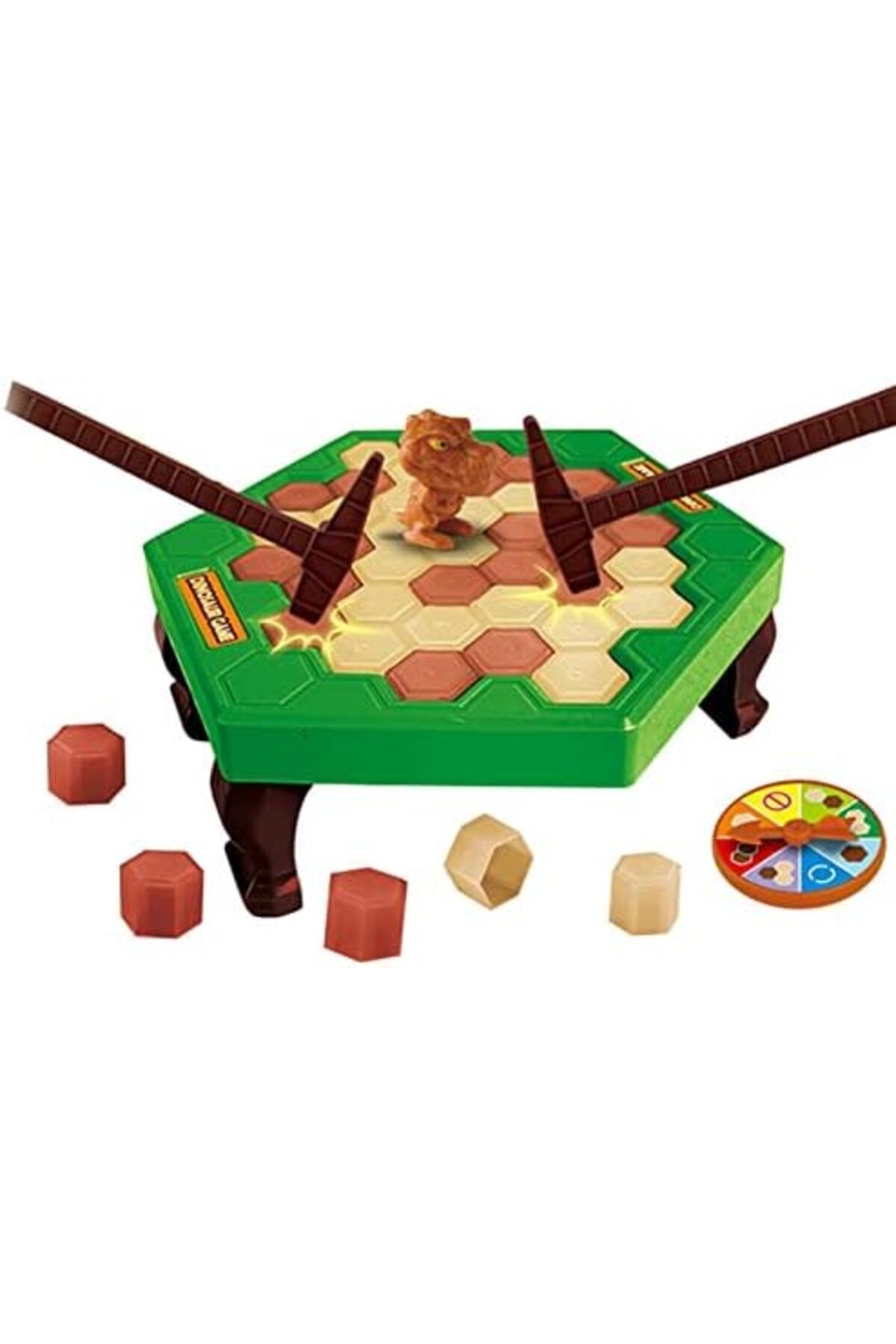 BOX-Knock Ice Breaking Game Kids Toy Saving Dinosaur Game Dinosaur Trap Block Ice-Block Breaking Game Pa 2
