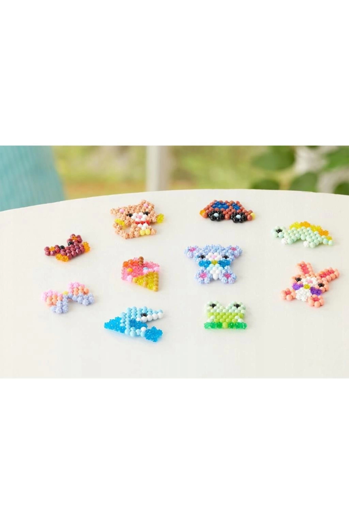 Bfs 35089 بستهٔ توپک‌های جایگزین رنگ‌های آبرنگ Aquabeads – ۸۰۰ عدد +۴ سال