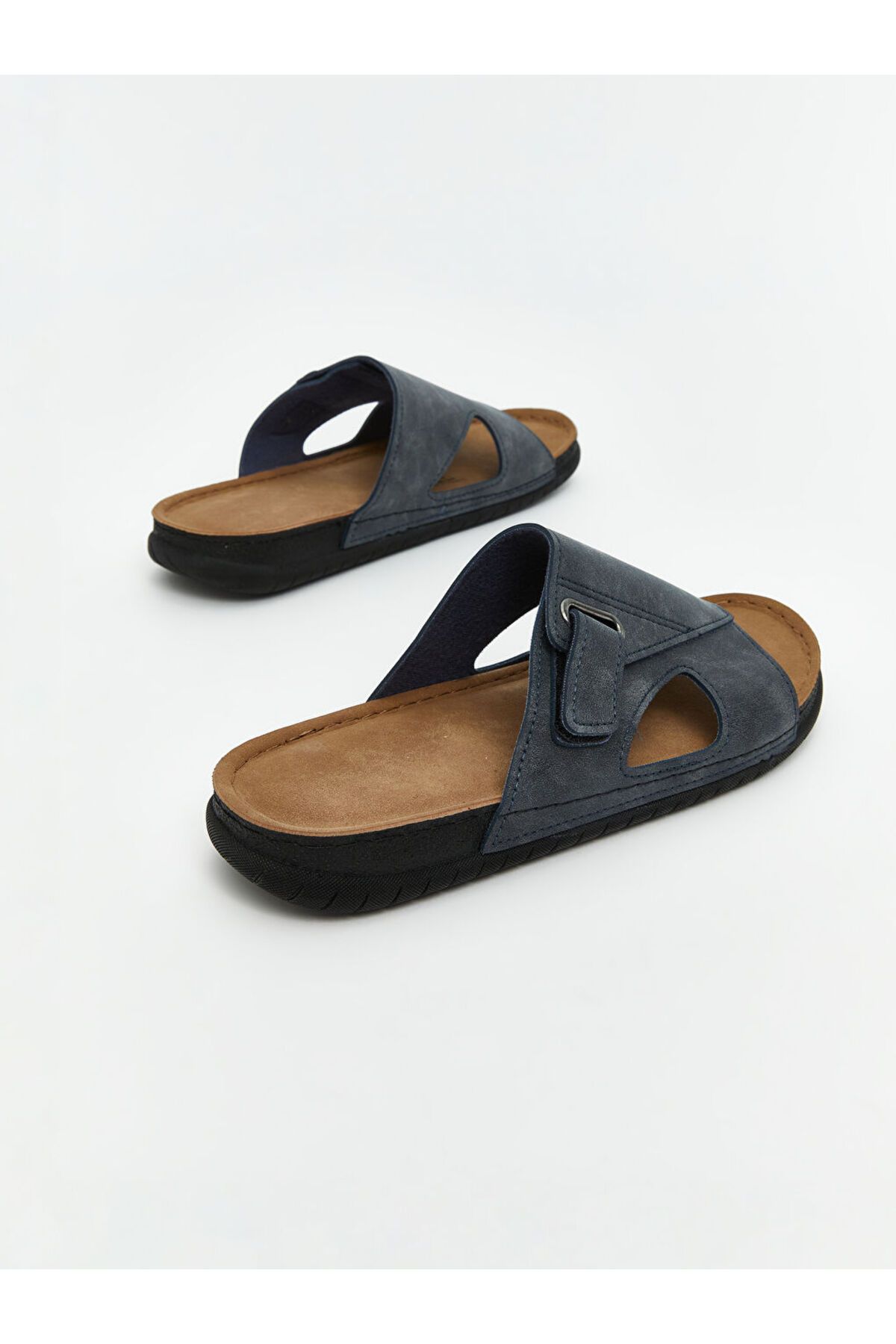 LC Waikiki-Create Your Style from Uzg Store |   Suede Look Men's Slippers 5