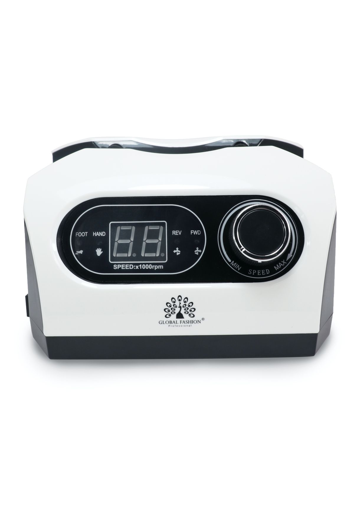 global fashion-Electric file for manicure and pedicure, 50,000 rpm, 80W, ZS-717-white 3
