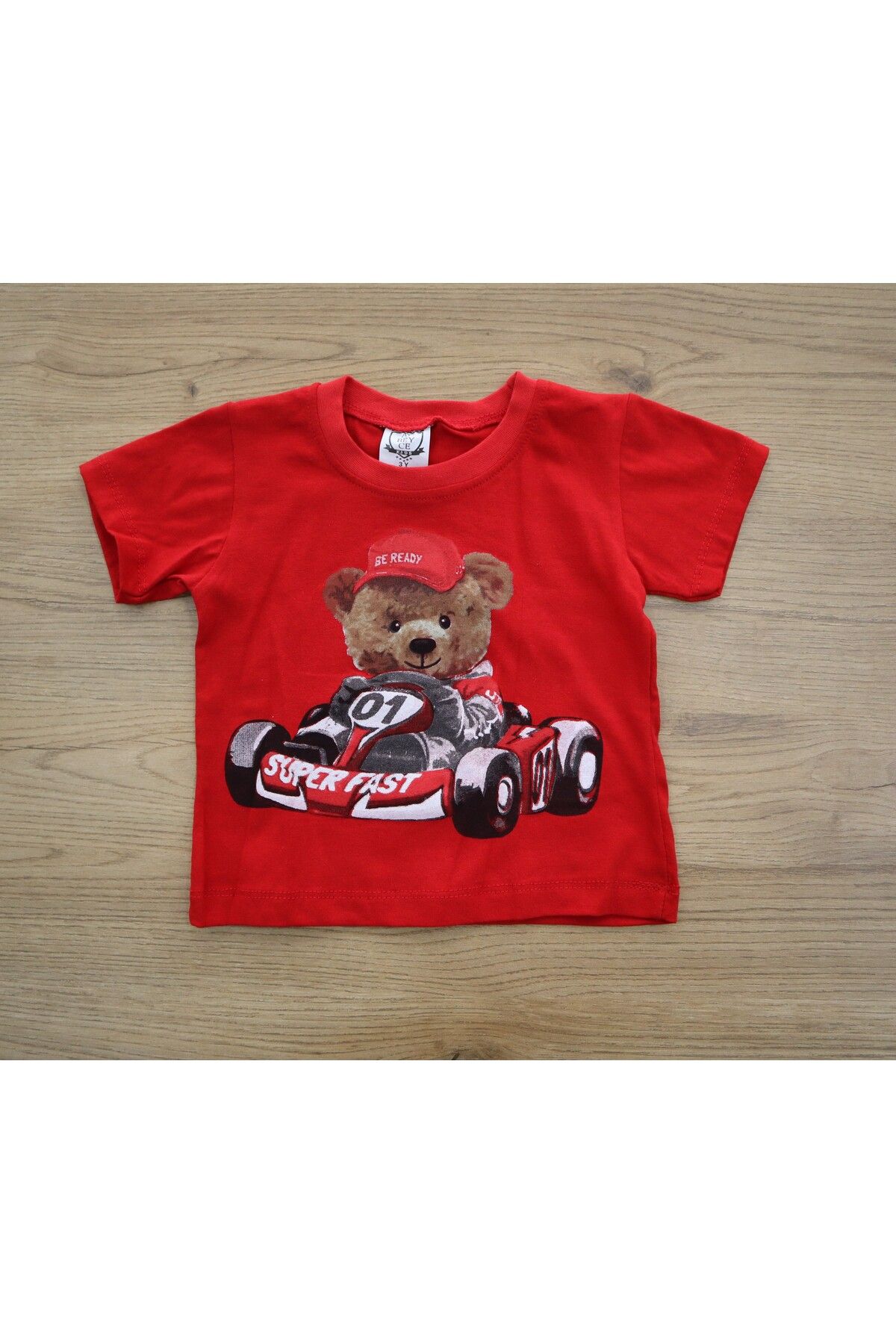 Vita Bella Luxe-Children's Bear and Car Detailed Shorts Set 3