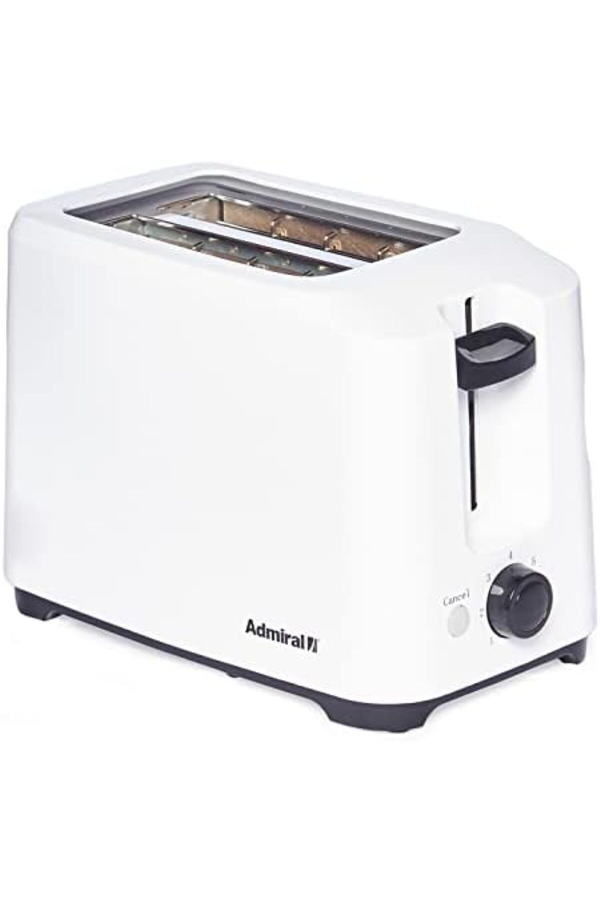 Admiral-Toaster 2 Slice Bread with Adjustable Browning Control, Removable Crumb Tray for Easier Clea 1