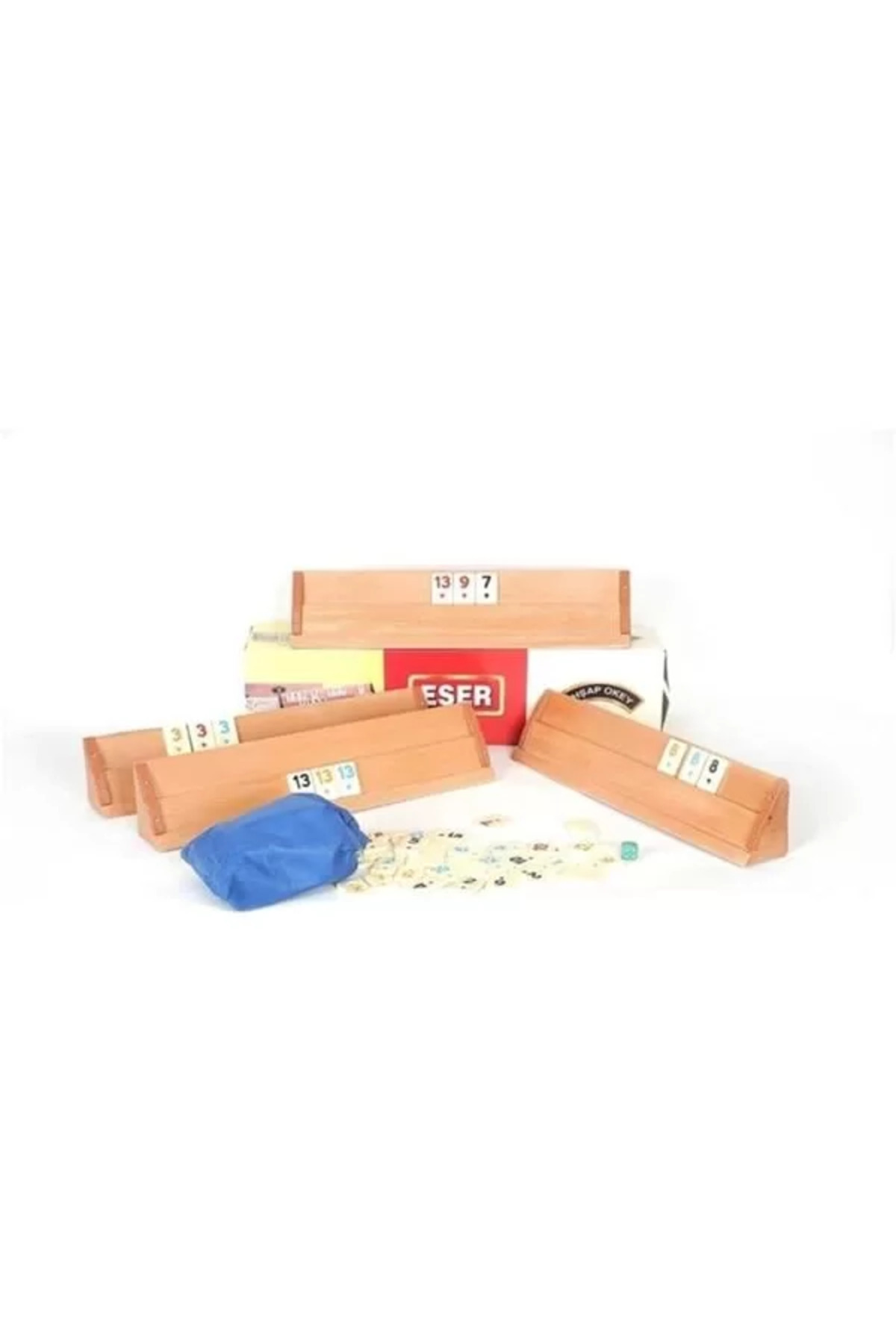 Genel Markalar Okey Eser Ağaç Okey Büyük