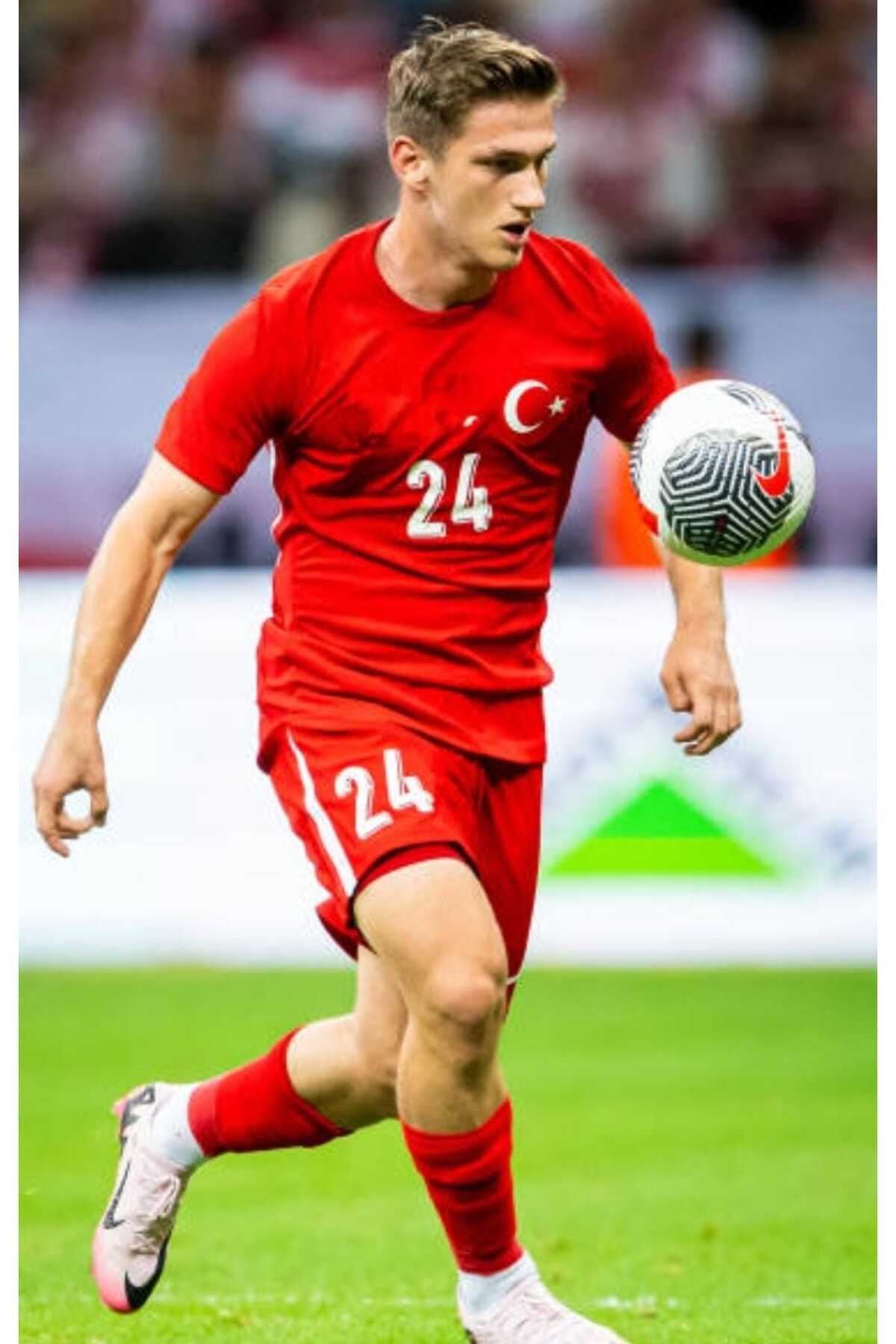 PORTEGO Türkiye Milli Takım Euro 2024 Semih Kılıçsoy Forması (KIRMIZI)