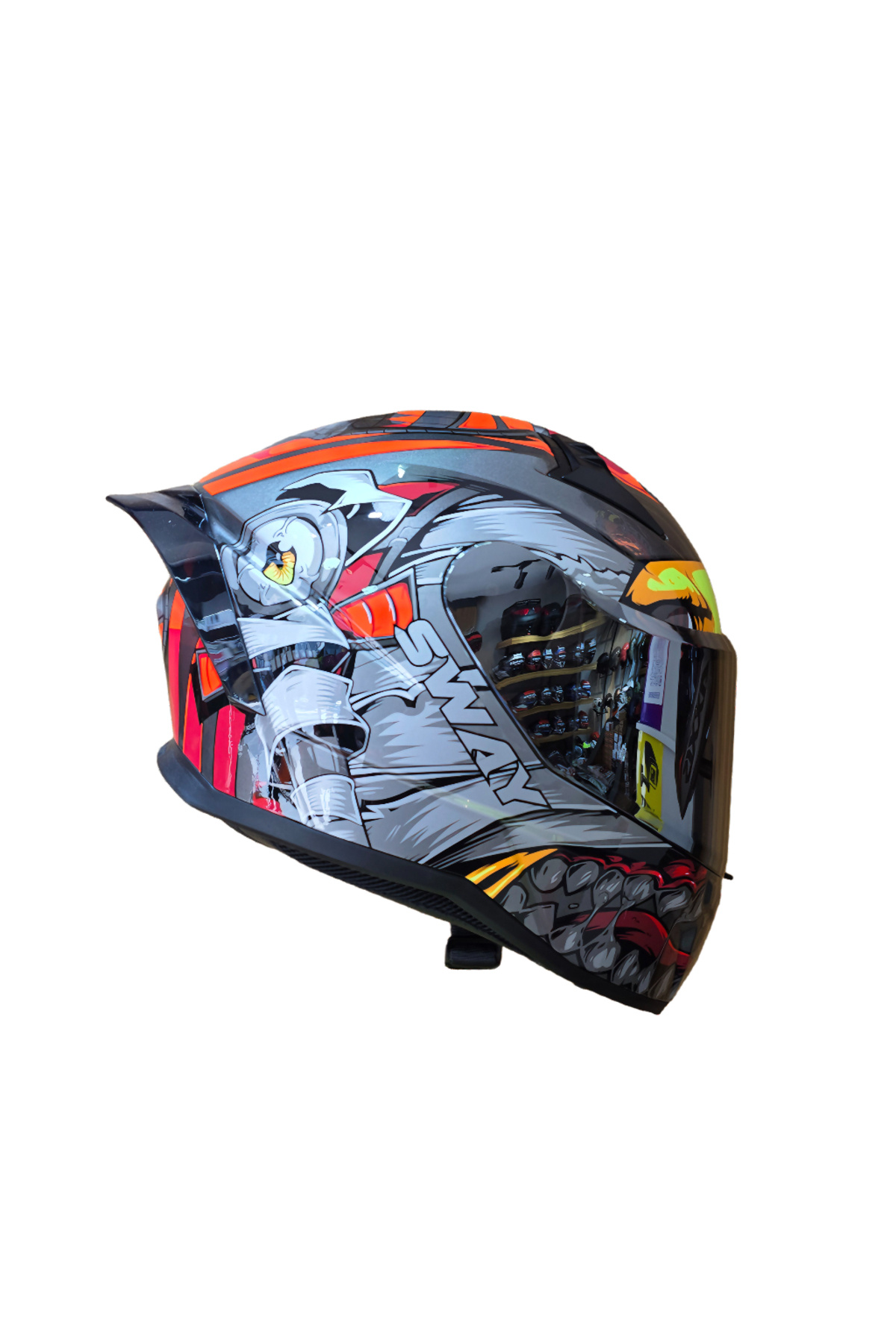 Sway SW-869 FULL FACE VENO AYNALI VİZÖR (GÜNEŞ VİZÖRLÜ) - Fiyatı