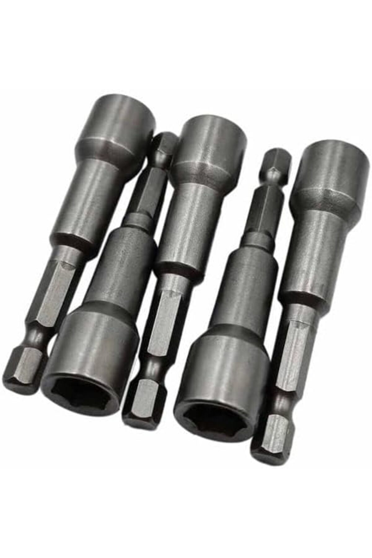 Generic-Magnetic Nut Socket For Drill, 3/8mm Drill Nut Socket, Strong Magnetic - Chromium-vanadium (CRV) 5 P 4