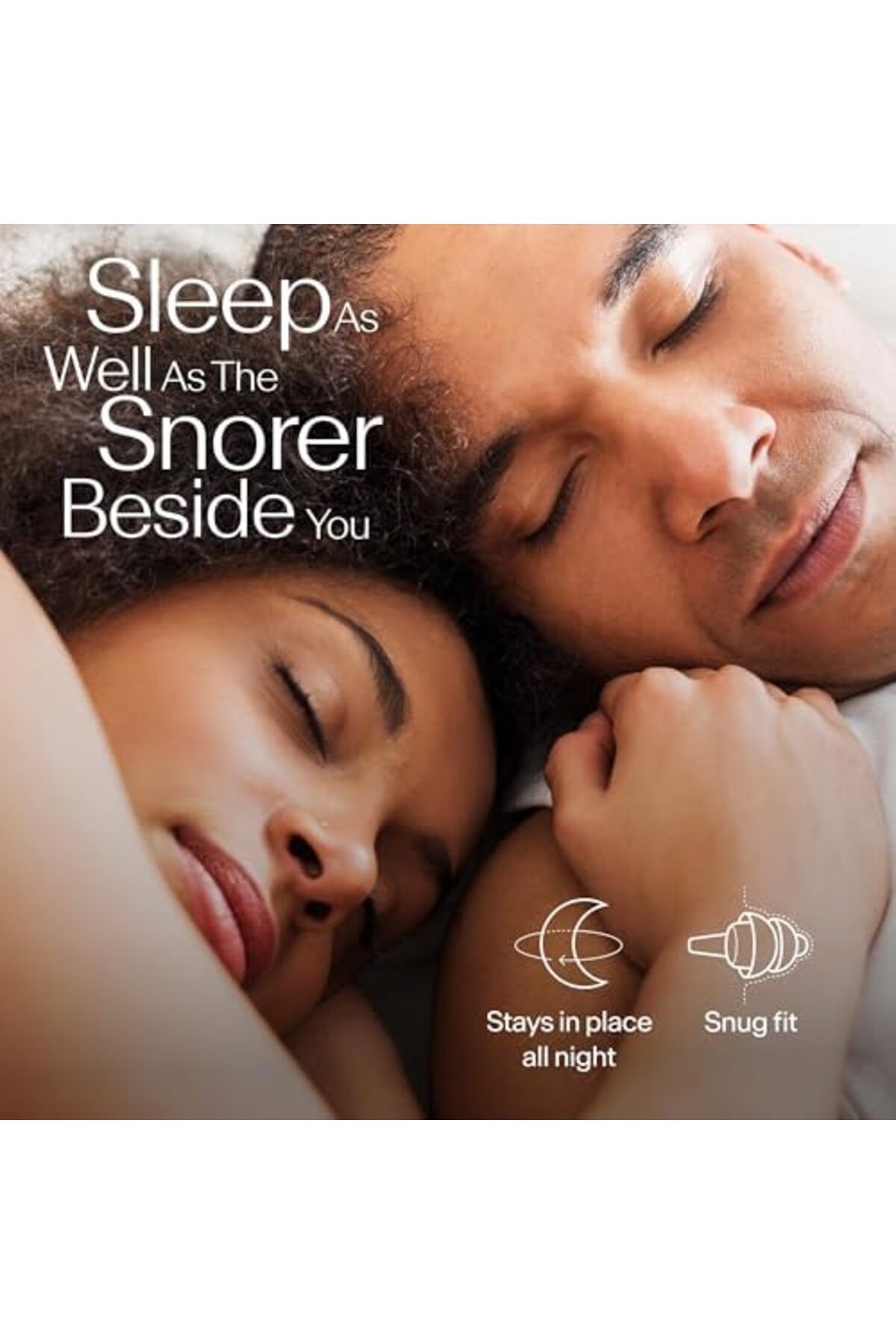 Alpine-SleepDeep - سدادات أذن للنوم - شكل بيضاوي ثلاثي الأبعاد جديد وفائق النعومة وقابل لإعادة الاستخدام مع خاصية إلغاء الضوضاء 4