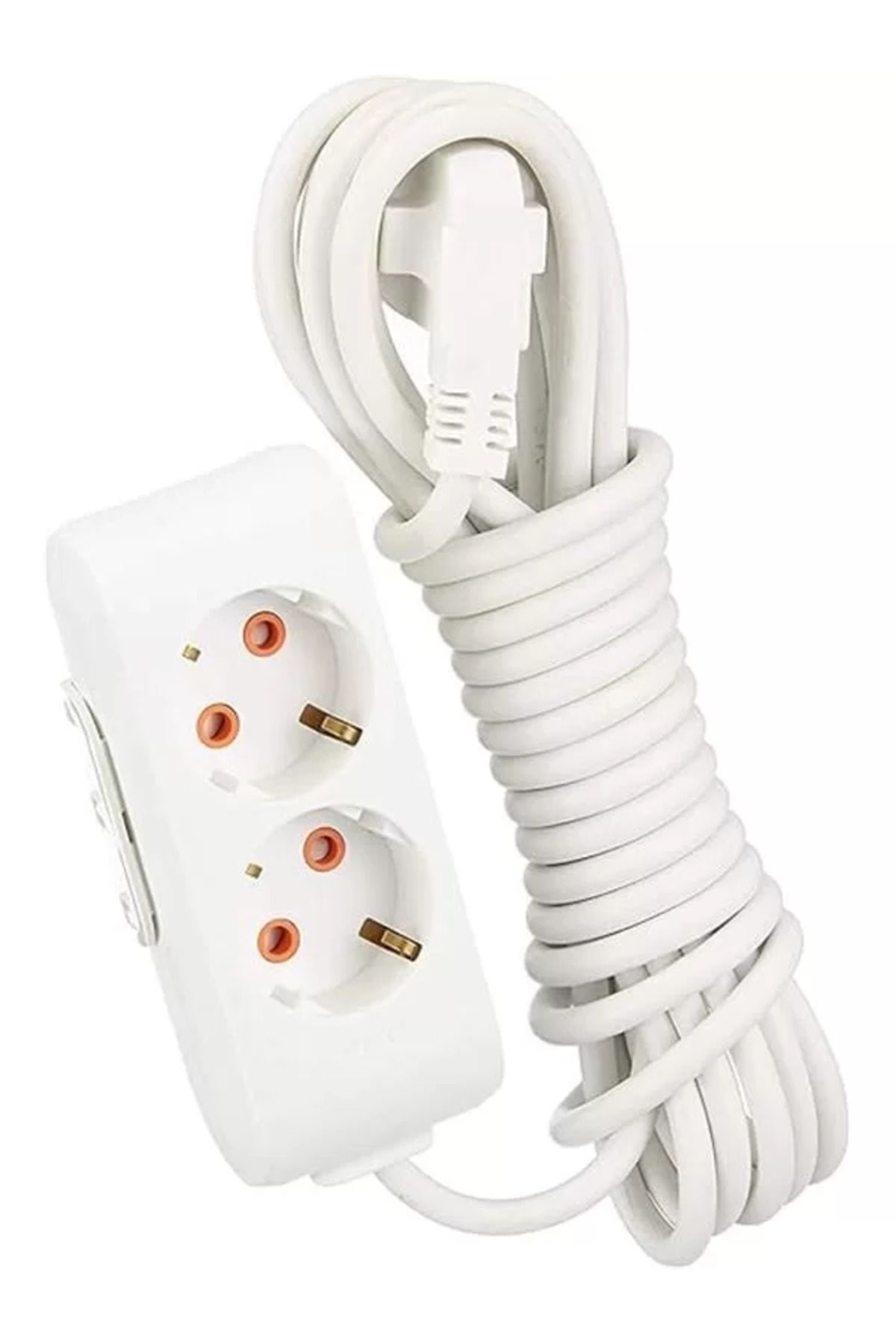 STOREMAX-Multi-Let Double Socket Grounded Wired Child Proof 5 Mt 2