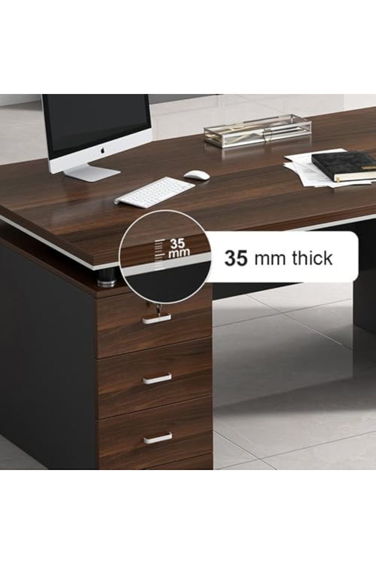 Türkiye-Executive Office Desk and Multifunction Computer Table 6
