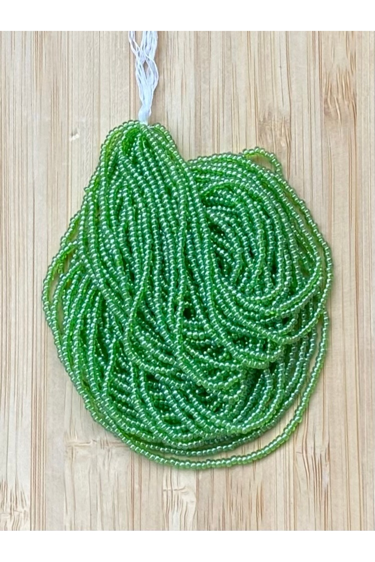 Water Green. Sand Beads Czechoslovakia, Adana, Prison Work, Needle Lace and Processing Beads 12series