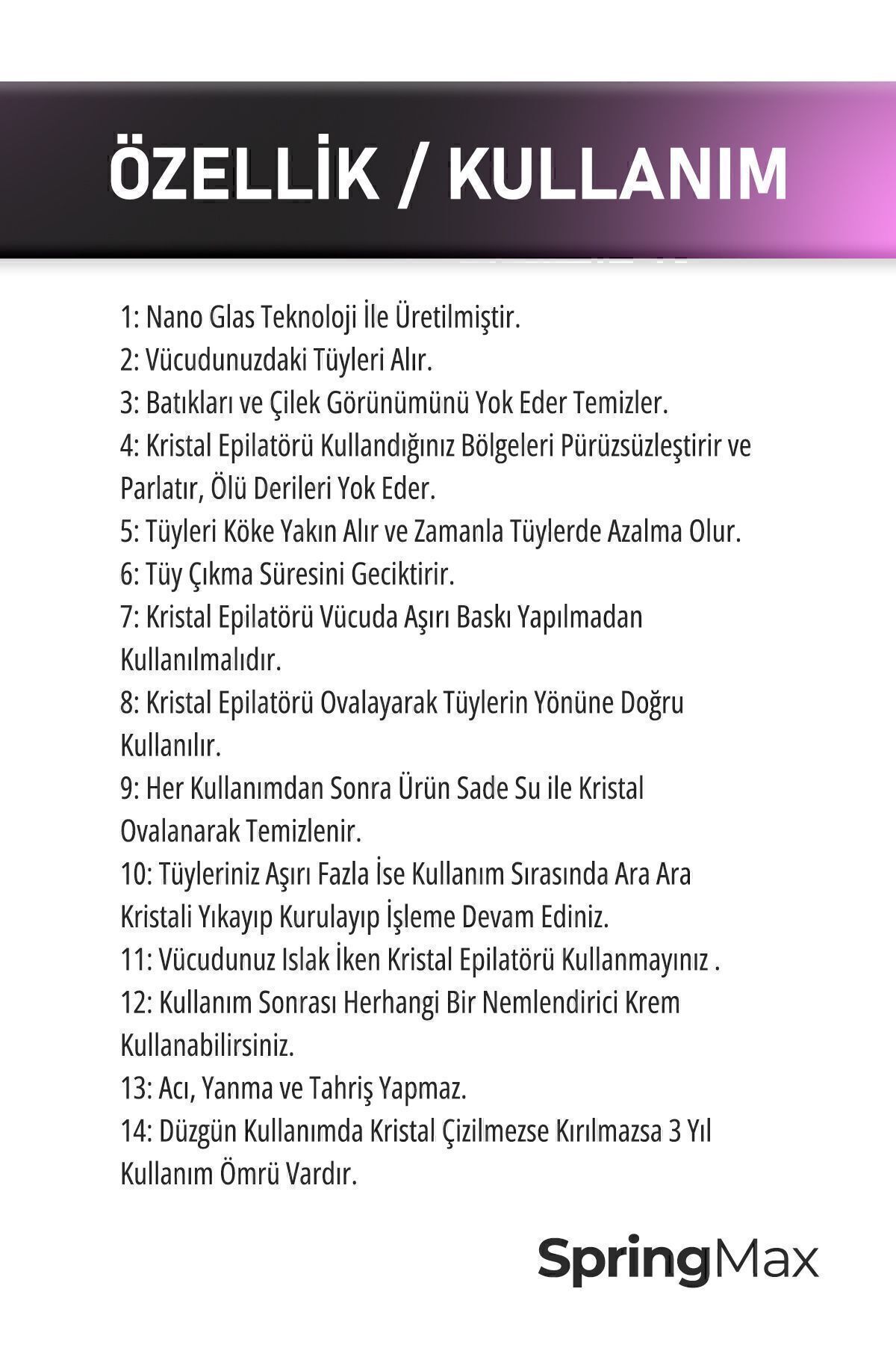Crystal Eraser Epilasyon Aleti Tüy Silgisi Tüy Alıcı Fiziksel Kristal Epilatör Ma — TYCU0O53IN169218056621221 — تصویر 4 از 4