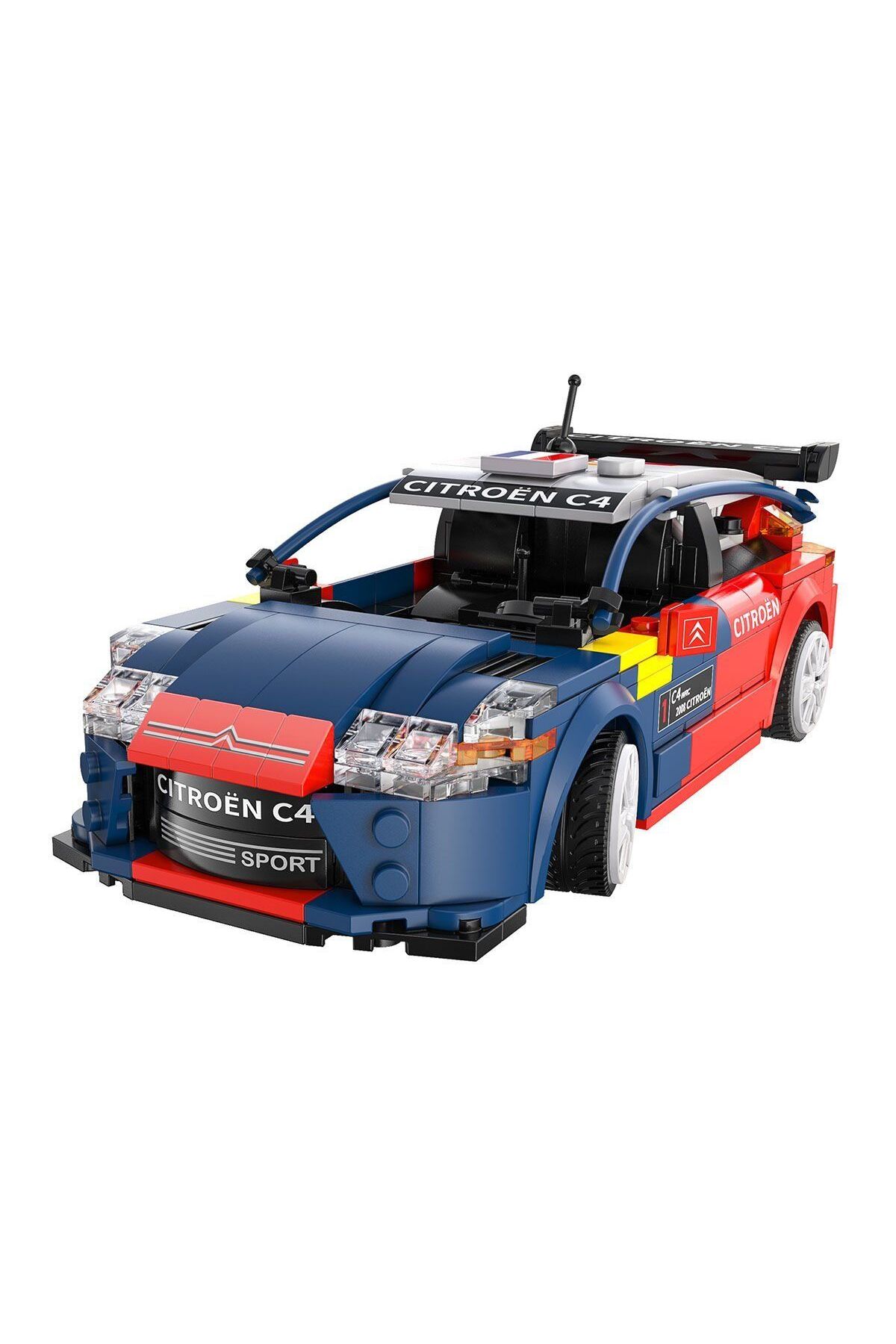 paraply C51078W Cada 2008 Citroen C4 WRC Blok Seti 329 Parça -Vagon life Kız Çocuk Erkek Çocuk Oyuncak Eğiti fotoğrafı 2 (önizleme)