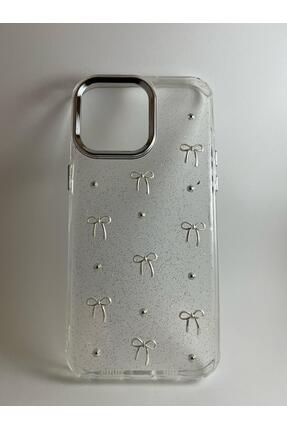 ORHON Iphone 16 pro max Fiyonk Desenli Kılıf