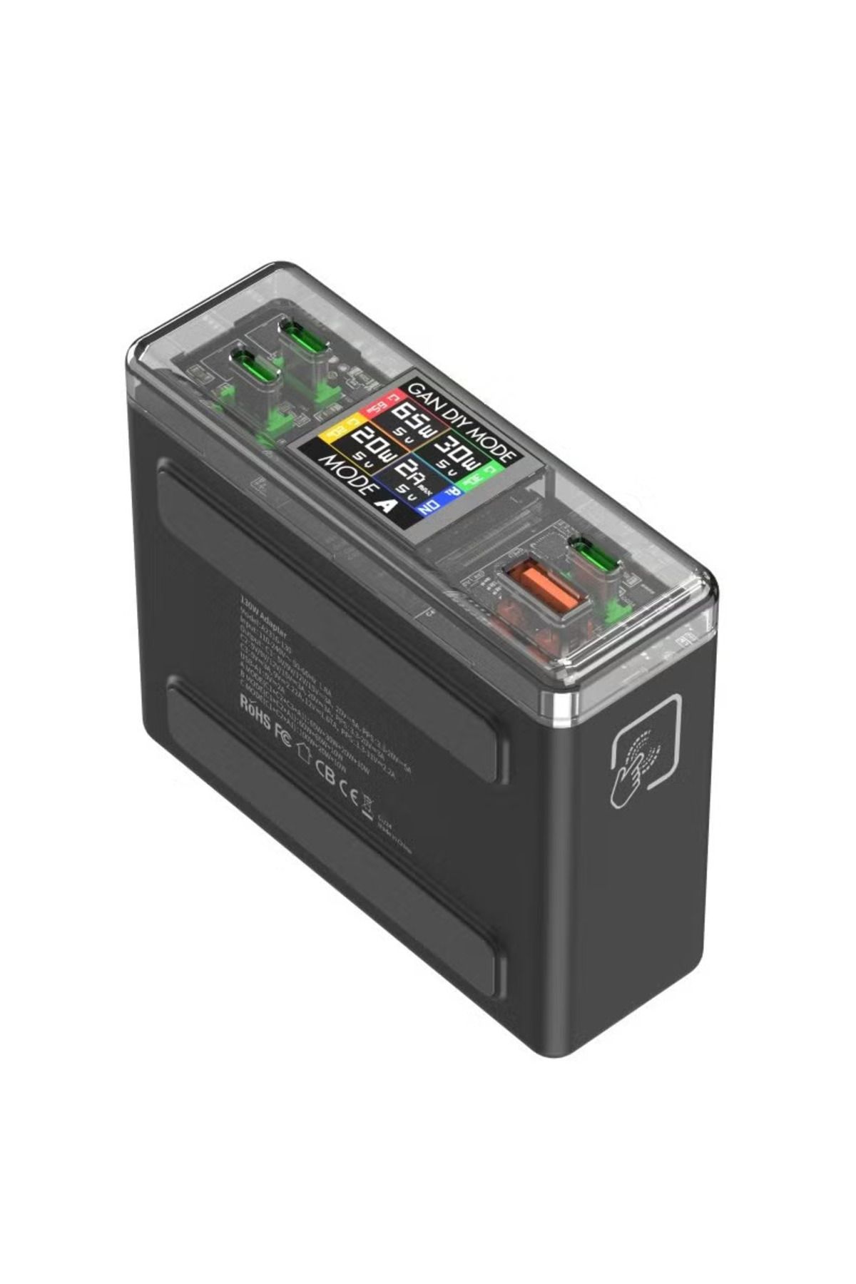 more power-More Power 130W Charging Station with Display - Fast and Safe Charging for Your Smart Devices 3