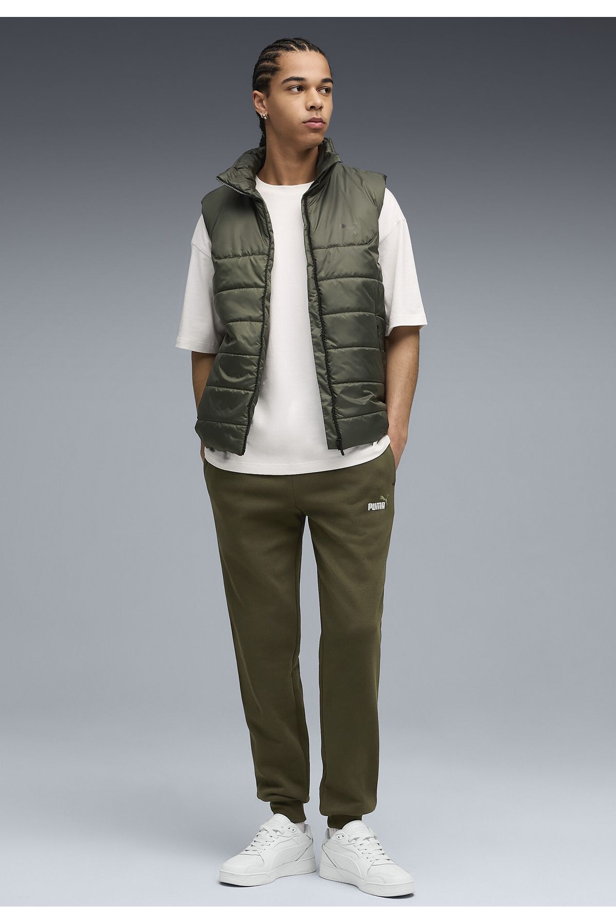 Puma-Essentials 2 Χρώματα Φόρμας με Λογότυπο Νο. 1 Ανδρικό 5