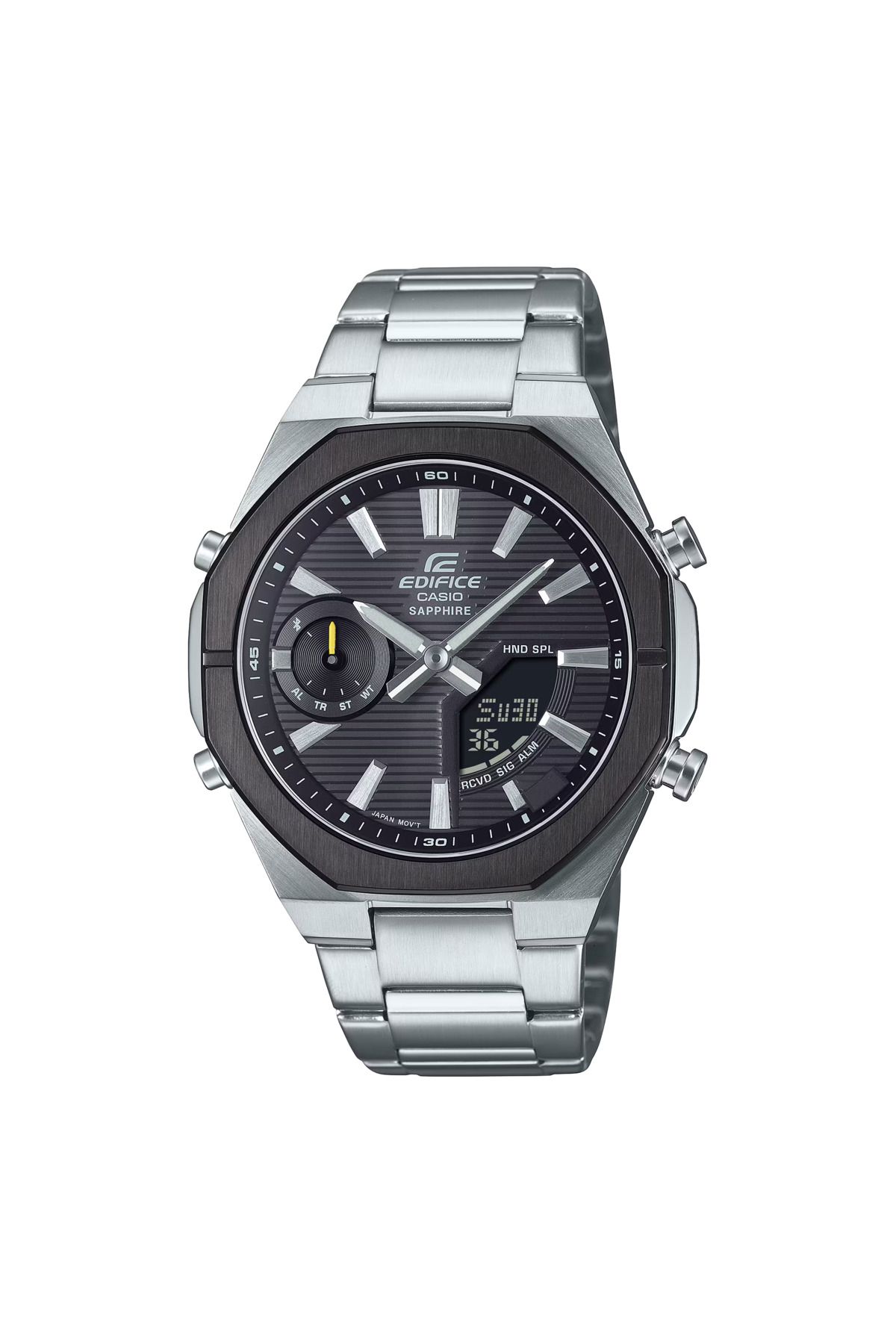Casio-EDIFICE SMARTPHONE LINK MENS WATCH ECB-S 10 DB-1 ADF 1