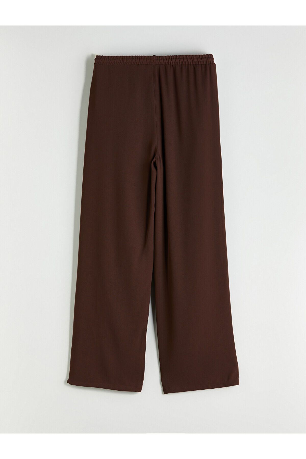 LC Waikiki-Pantaloni de damă cu aspect de in cu talie elastică 6