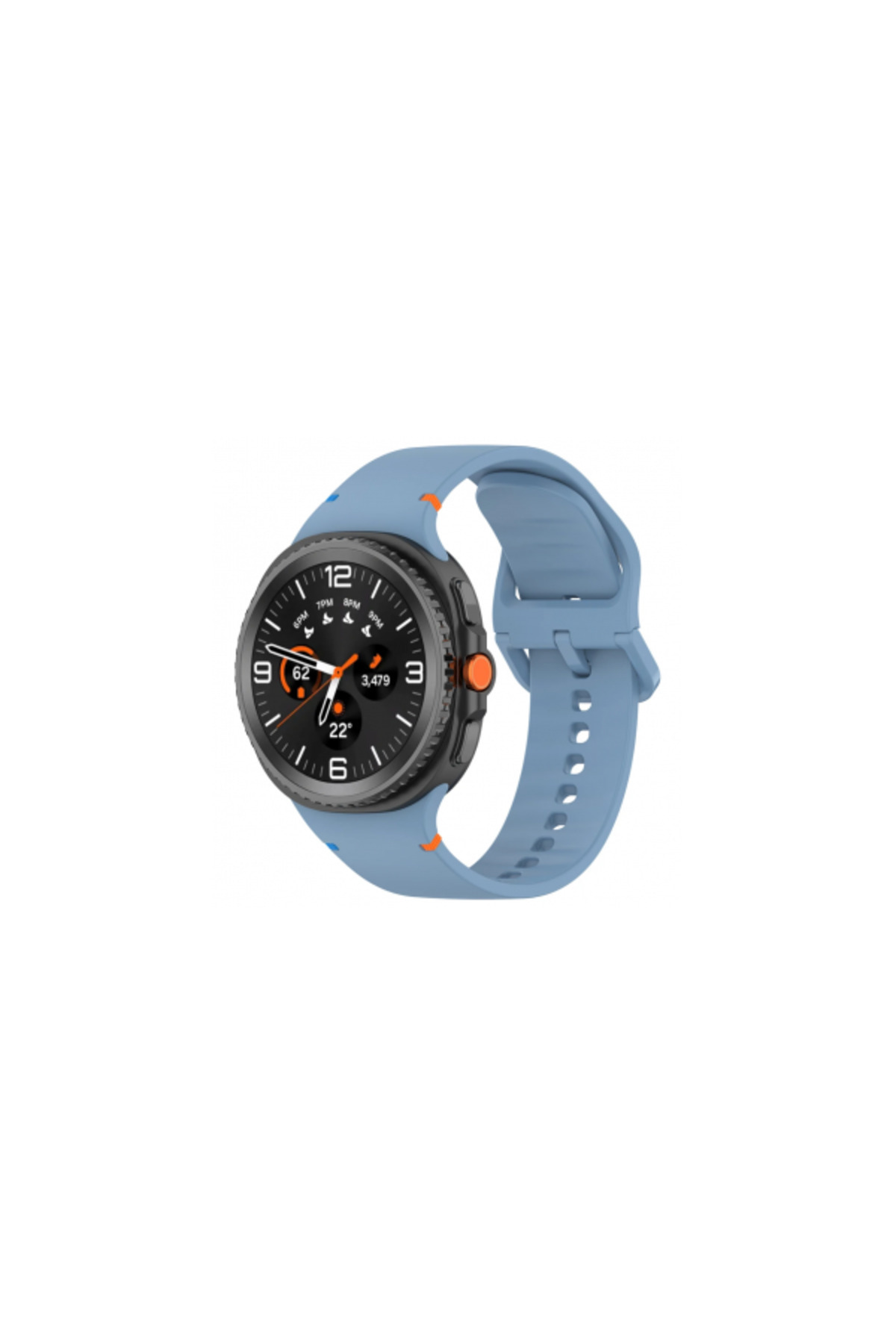 THD Curea Silicon, 20 Mm, , Compatibilă Samsung Galaxy Watch 8, Galaxy Watch 8 Classic, Mărimea M/l - One Size