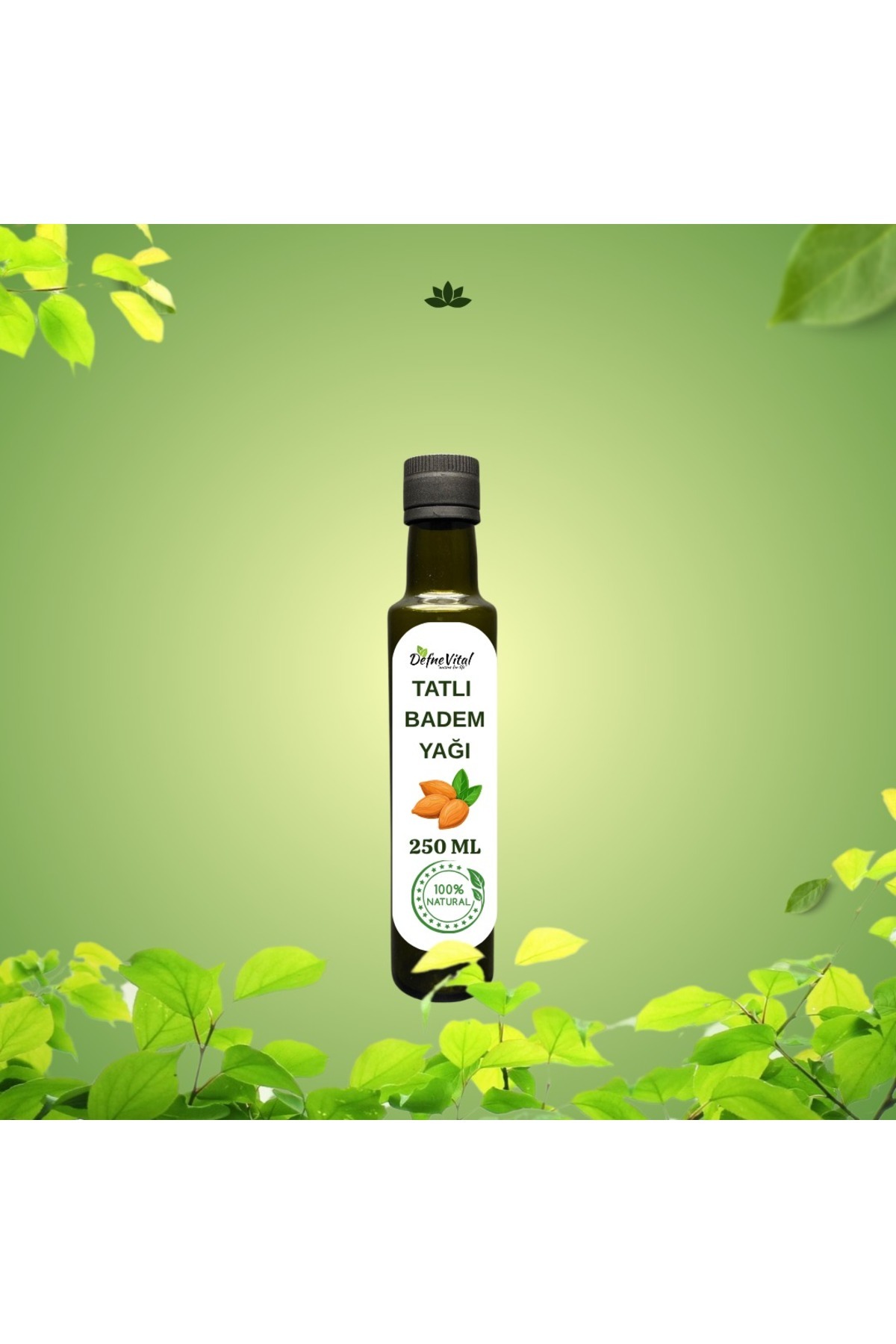 DEFNE VİTAL TATLI BADEM YAĞI 250 ML