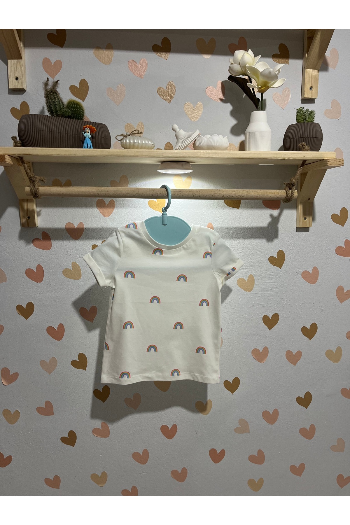 ست نوزادی  gökkuşağı tshirt