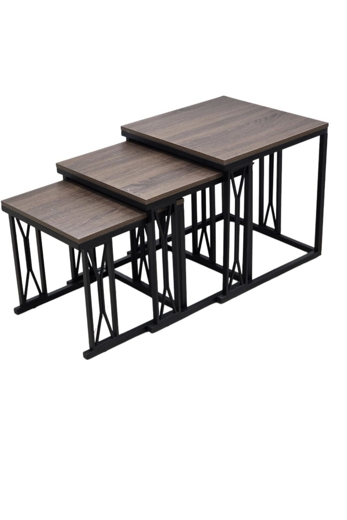 private house-Modern 3-piece table set - elegant and practical design 1