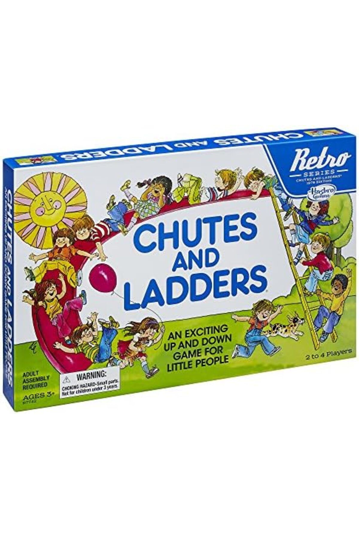 Hasbro-Gaming Chutes and Ladders Game: Retro Series 1978 Edition 3