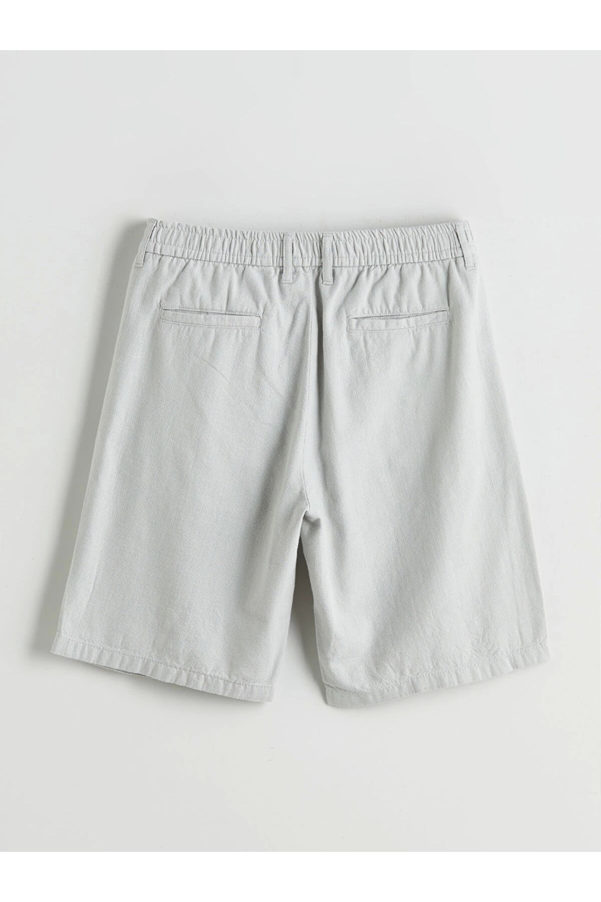 LC Waikiki-Lcw Vision Beige Standard Mold Men's Shorts 6