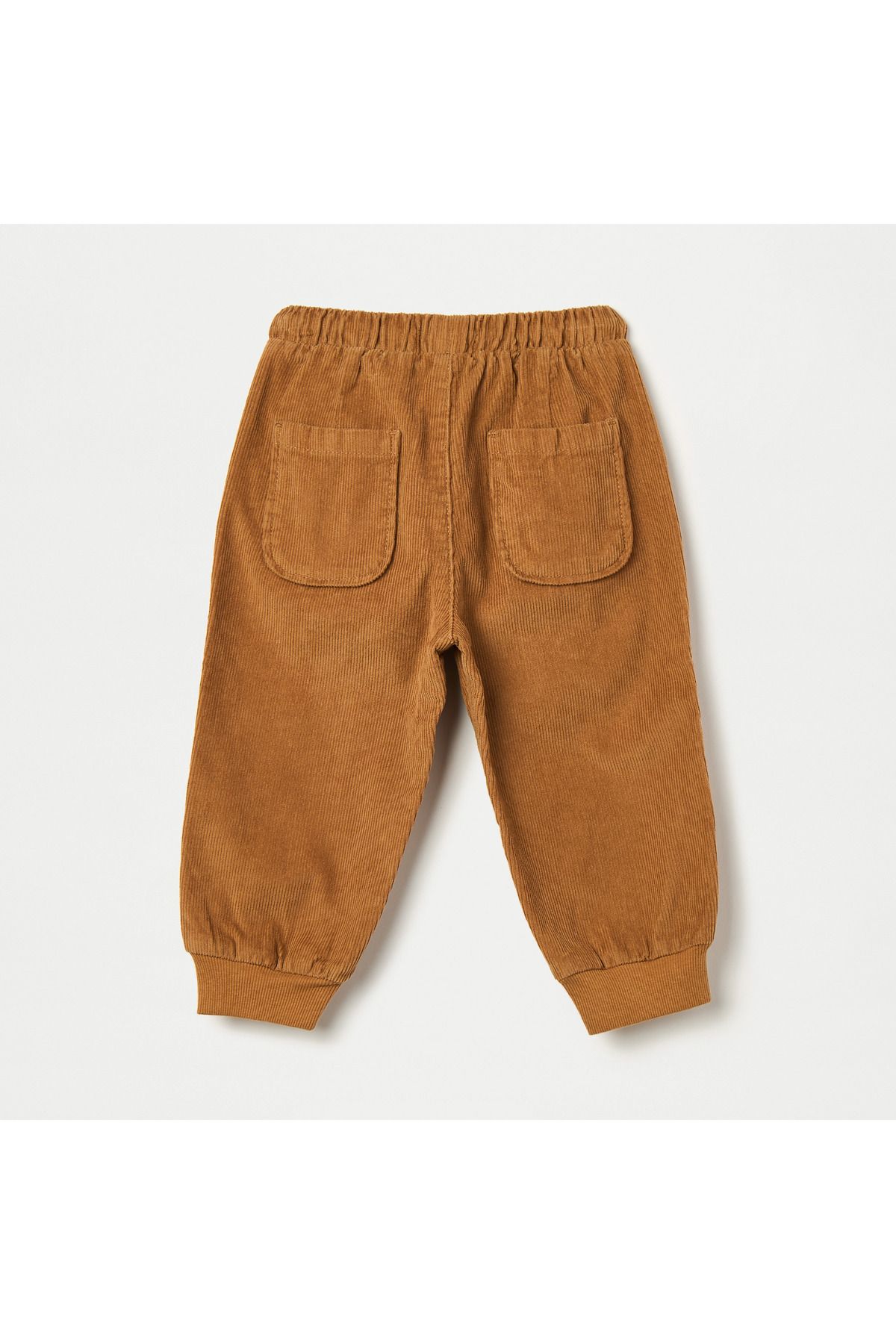 Juniors-Ribbed Joggers with Pockets and Drawstring Closure 4
