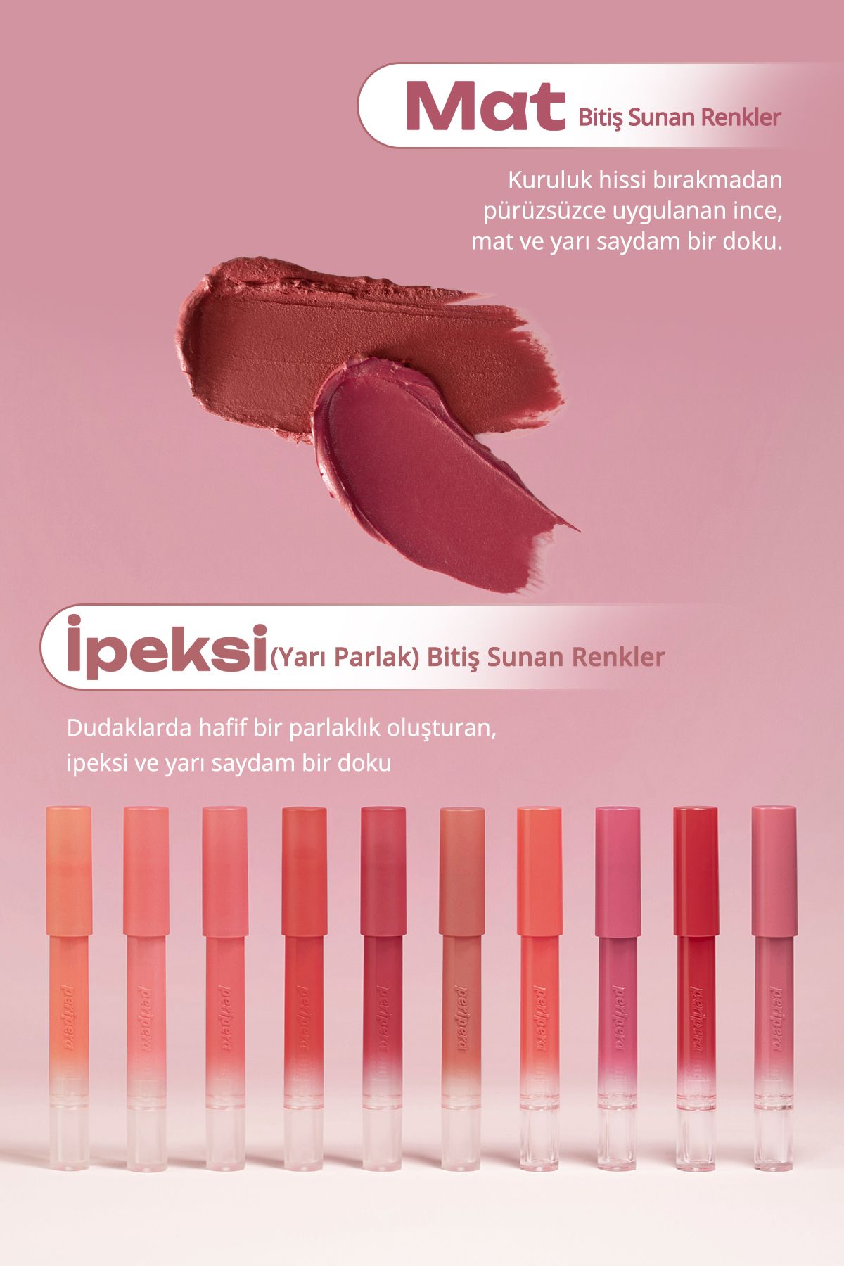 PERIPERA-Lightweight Pen Lipstick Slip on My Lip with One Touch Smooth Application (S04 Moveli̇kethi̇s) 7