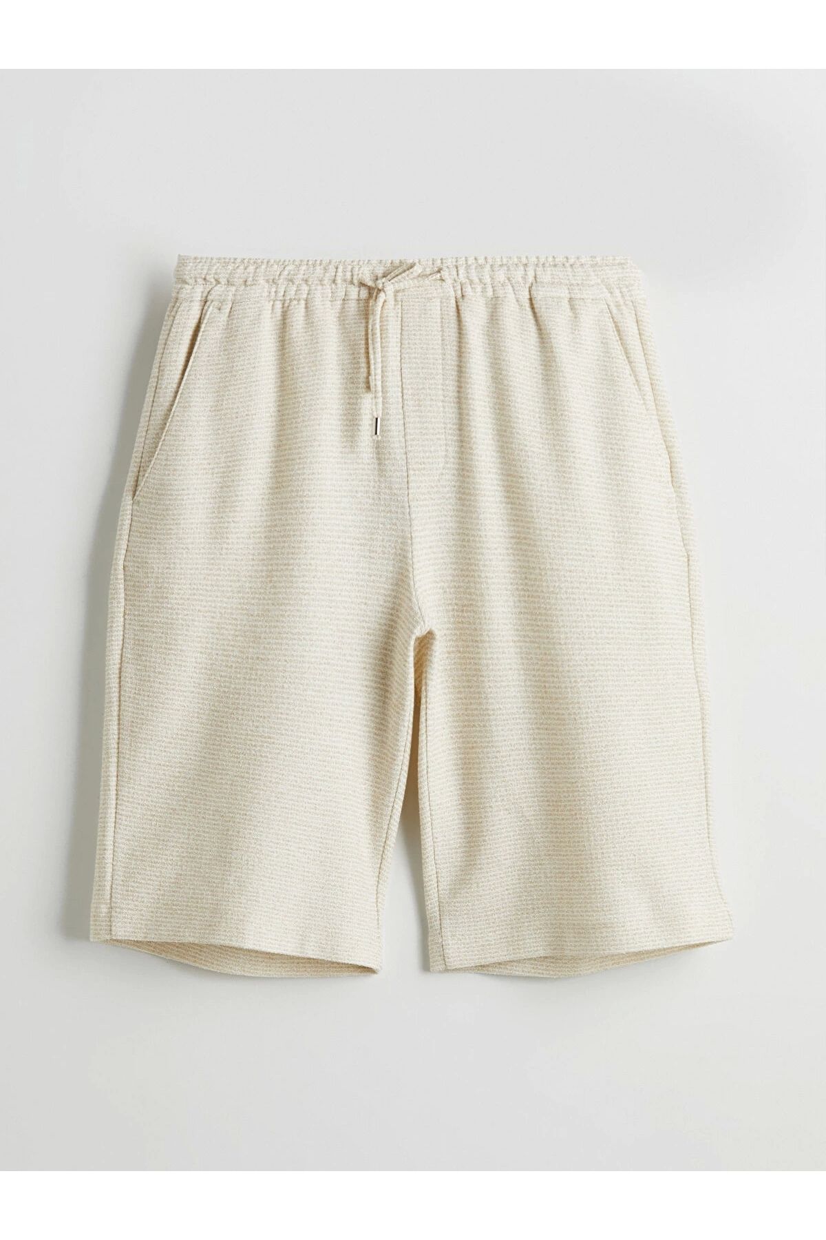 LC Waikiki-Ανδρικό σορτς LCW Vision Beige Standard Fit 5