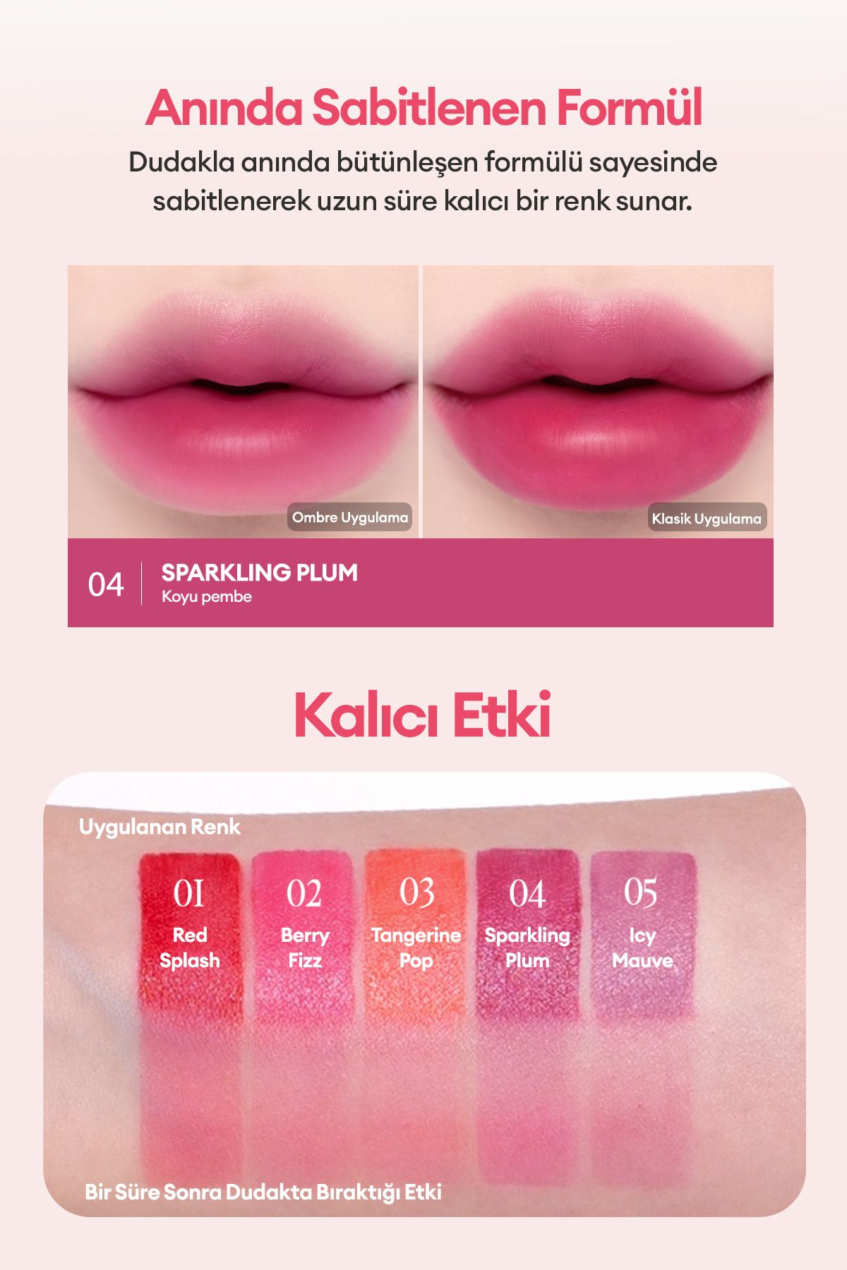 CLIO-Lightweight Tint Water Soda Tint with Ultra Lasting, Vibrant Color (04 Sparkling Plum) 5