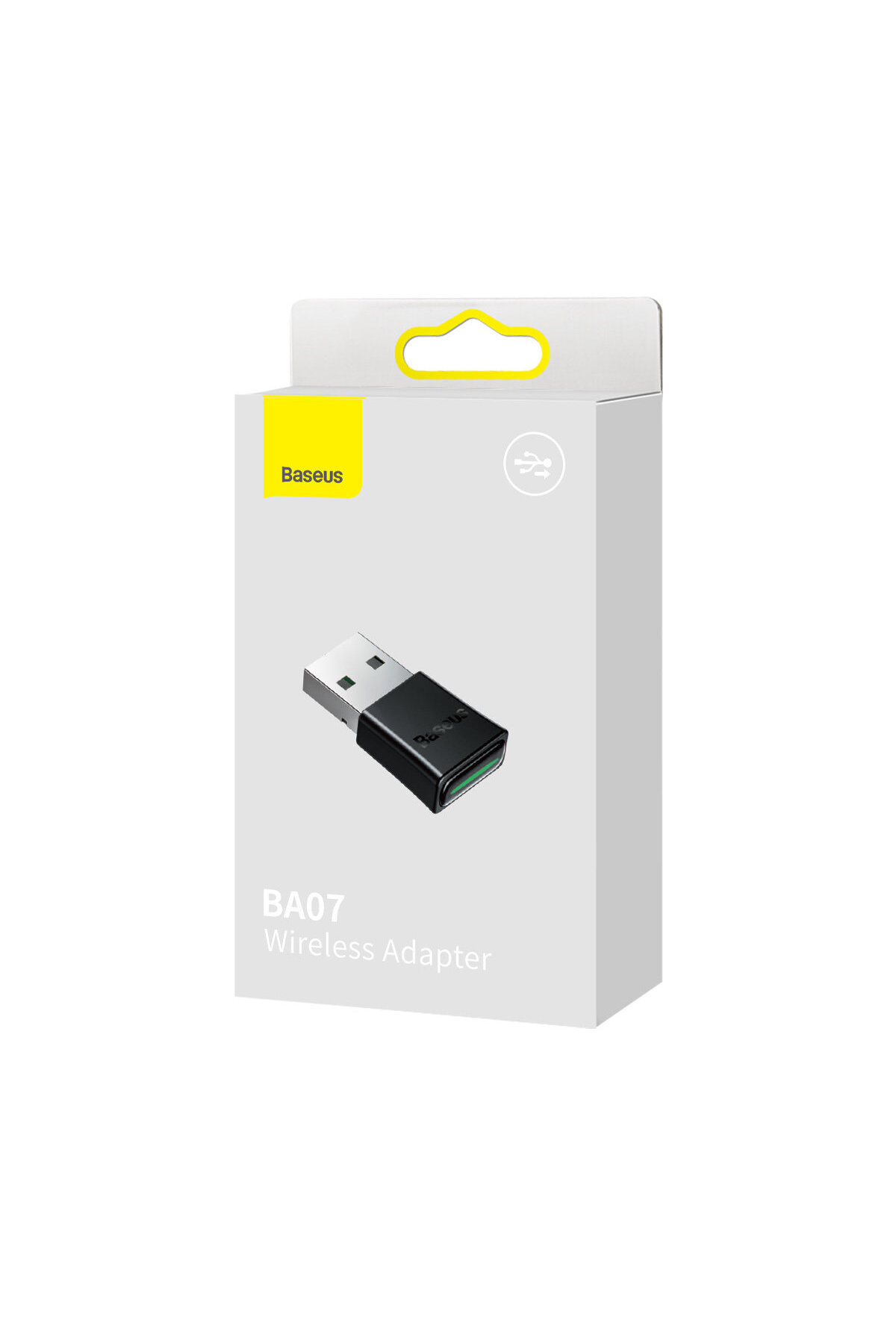 Baseus-Adaptor conector transmițător receptor Bluetooth 5.3 USB rază de acțiune 20m negru 5
