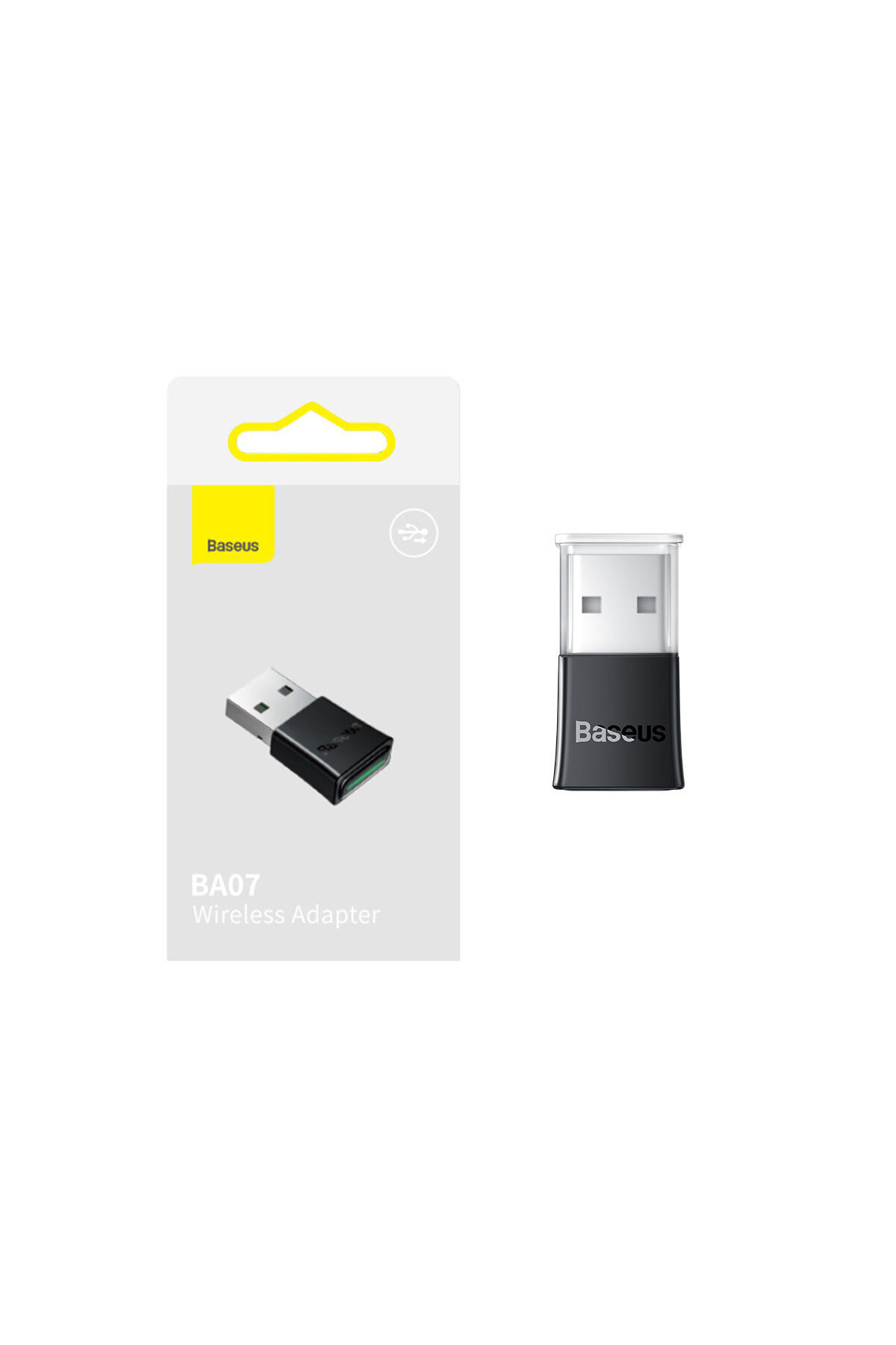 Baseus-Adaptor conector transmițător receptor Bluetooth 5.3 USB rază de acțiune 20m negru 11