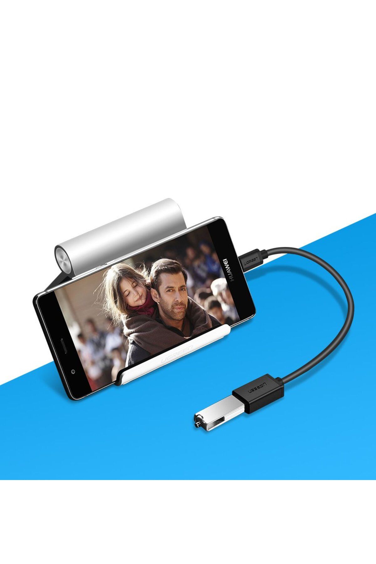Ugreen-Adapter przejściówka kabel OTG z USB 3.0 na USB-C - czarny 3