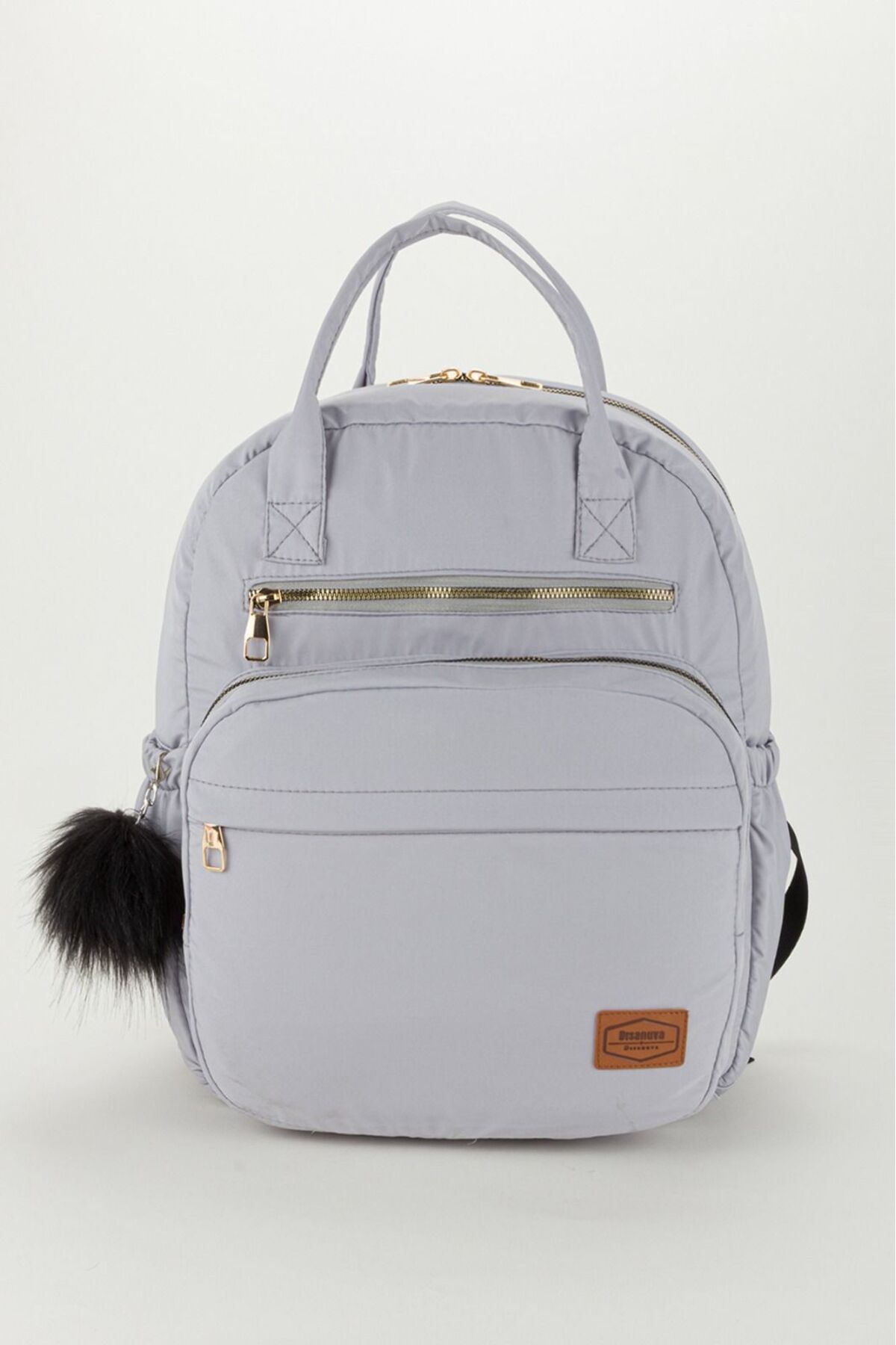 Halk Sepeti Anne Bebek Bakım Sırt-Omuz Çantası Arya Model Termos Biberon Cepli Askı Aparatlı Anahtarlık fotoğrafı 7 (önizleme)