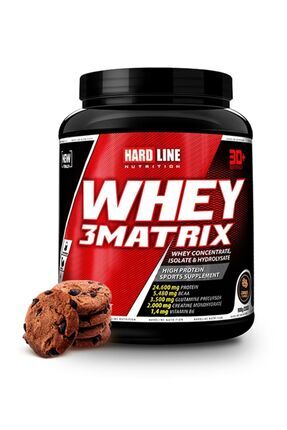 Hardline Whey3 Matrix 908 gr Cookies (KURABİYELİ) Protein Tozu