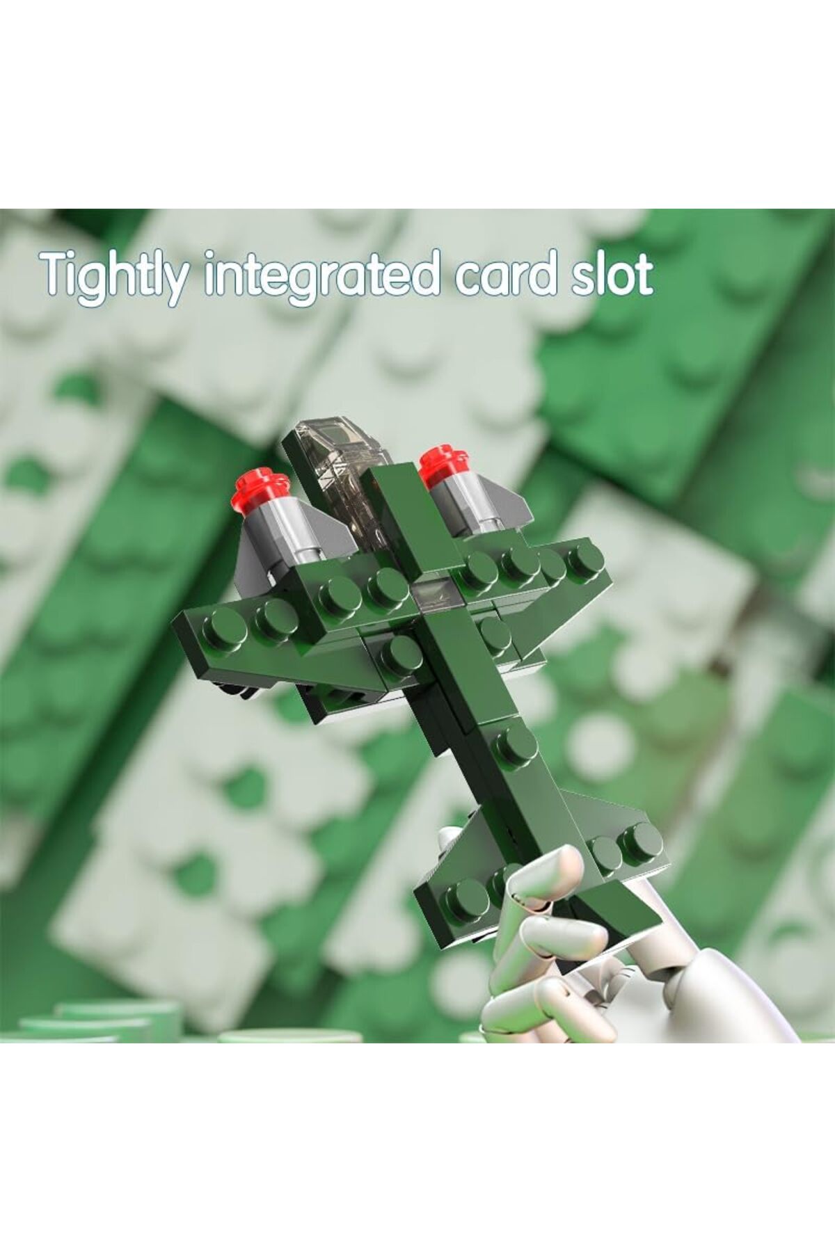 مجموعه بلوکهای ساختنی مدل EH738 شماره ۶ کودکان، ۶ تکه