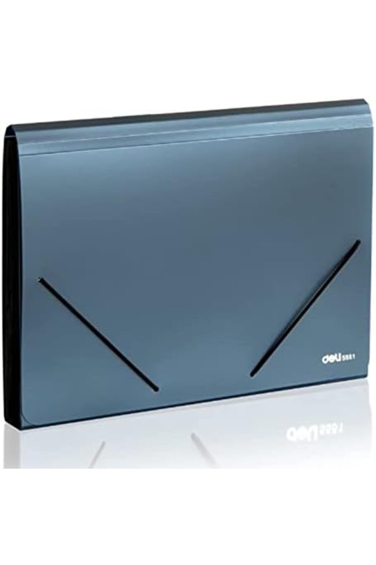 Deli-A4 13 Pocket Expanding File Folder with Elastic Closure, Assorted 2