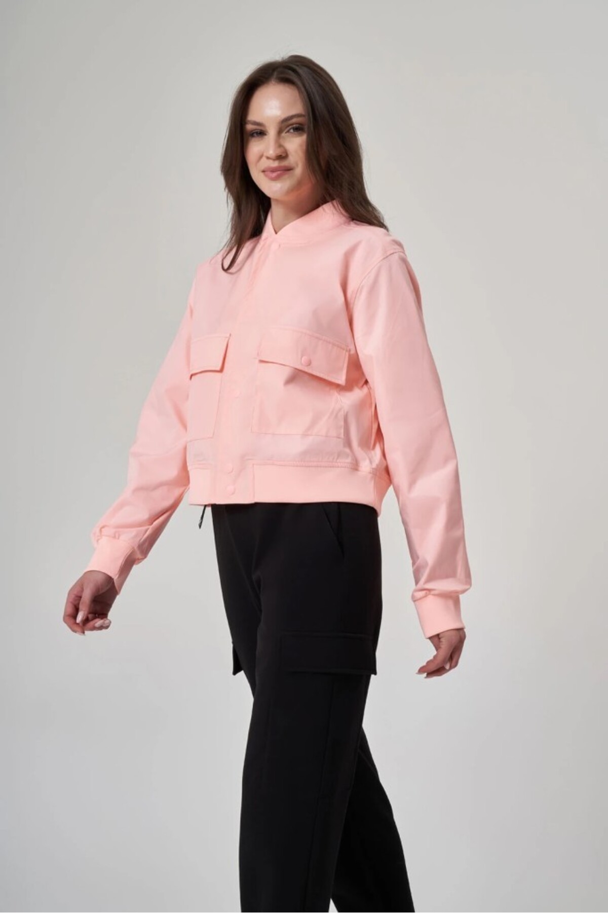 Exuma KADIN CEKET-1521158 PEMBE görsel 3