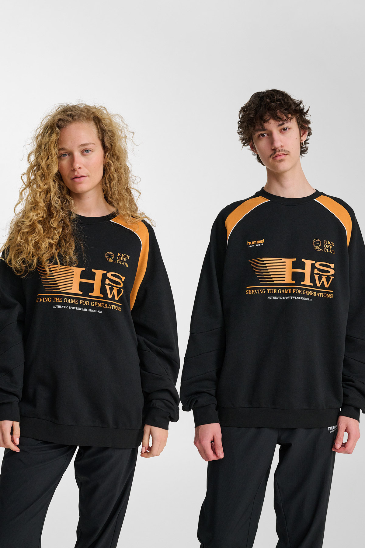 تی‌شرت آستین کوتاه سایز بزرگ CREW HSW هامل تی شرت hummel