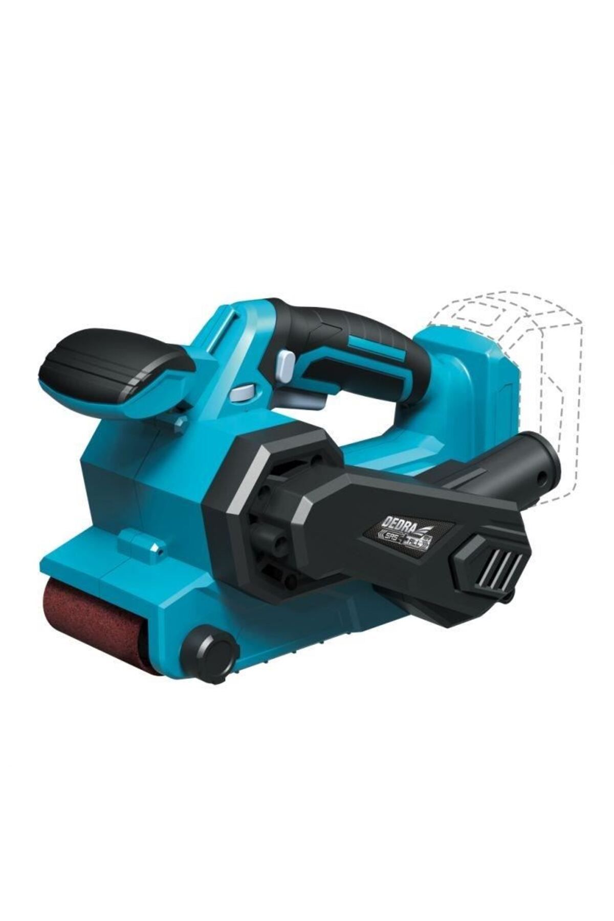 dedra-Belt sander, 18V Li-ion (battery not included), 76&#215;457 mm, SAS+ALL, Ded 1