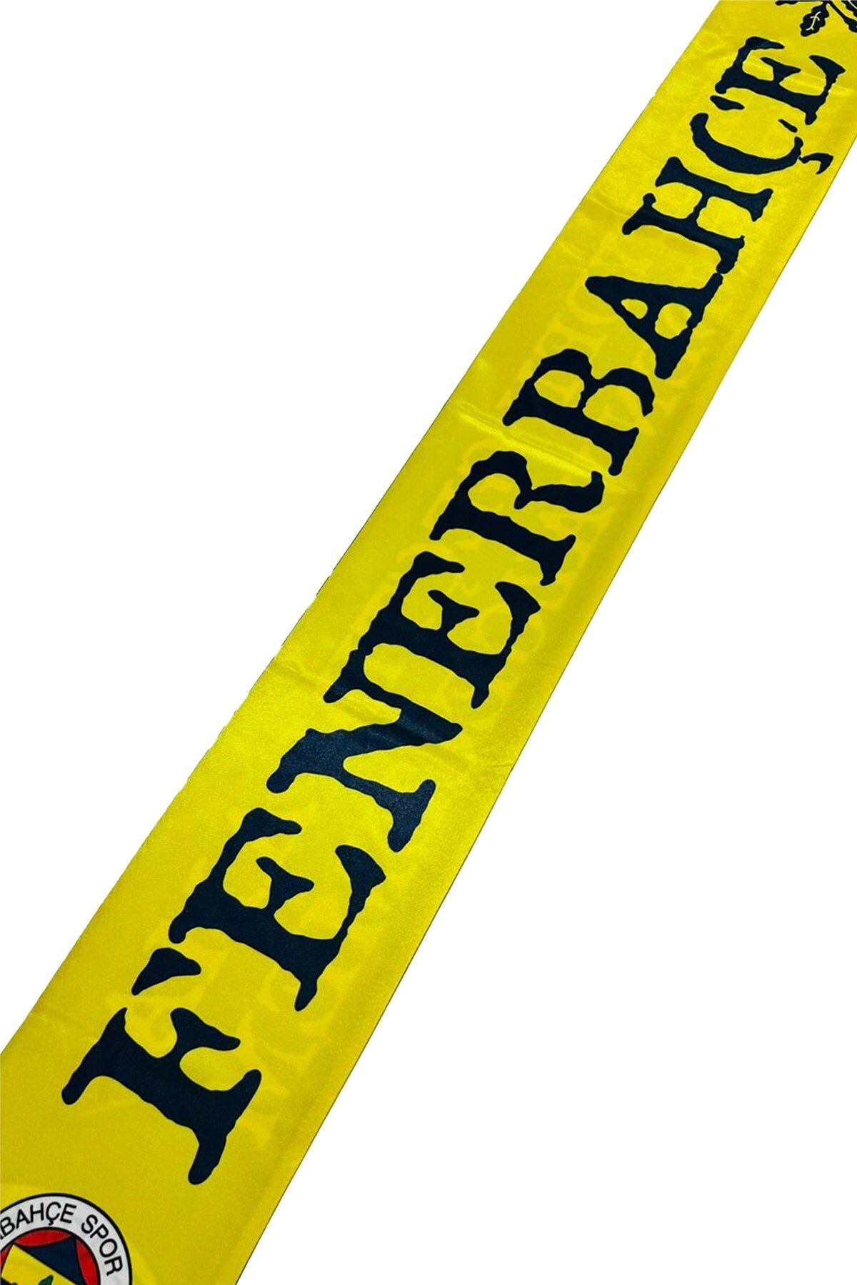 Fenerbahçe-Original Licensed I Can'T Give up on You Shawl Scarf and Bracelet Set Canary Printed Box 8